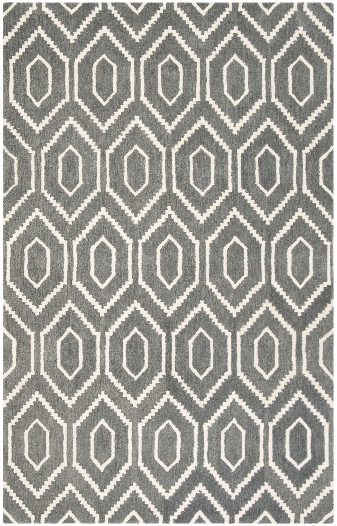 Himalaya Honeycomb Hand-Tufted Wool Rug