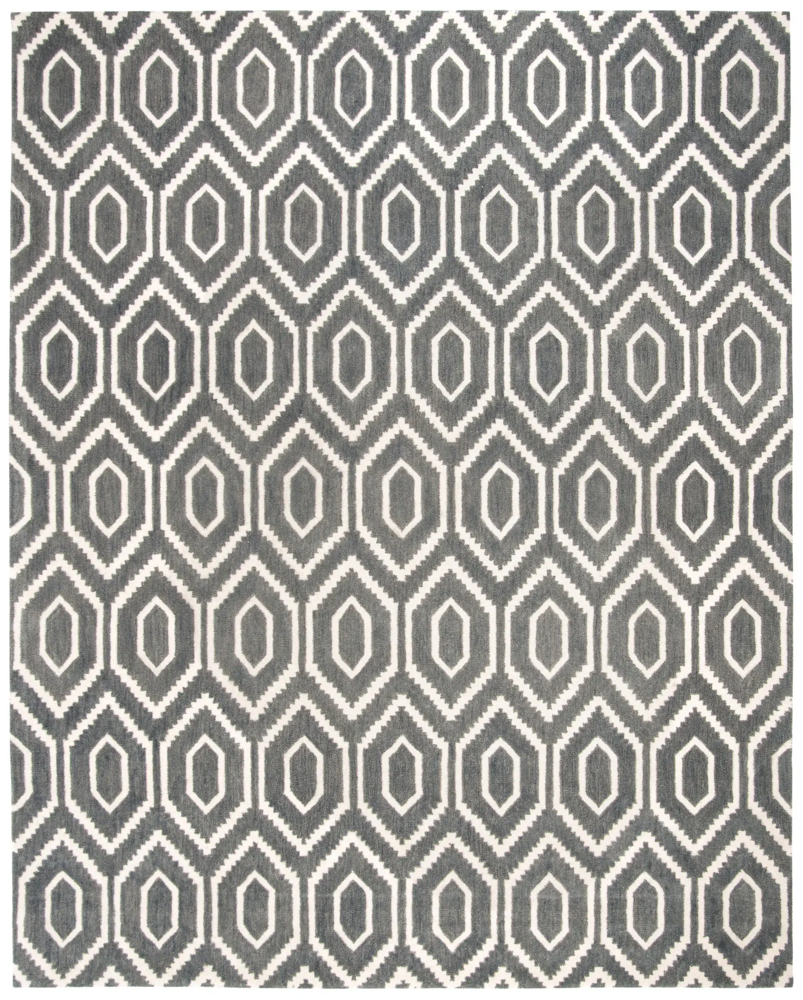 Himalaya Honeycomb Hand-Tufted Wool Rug