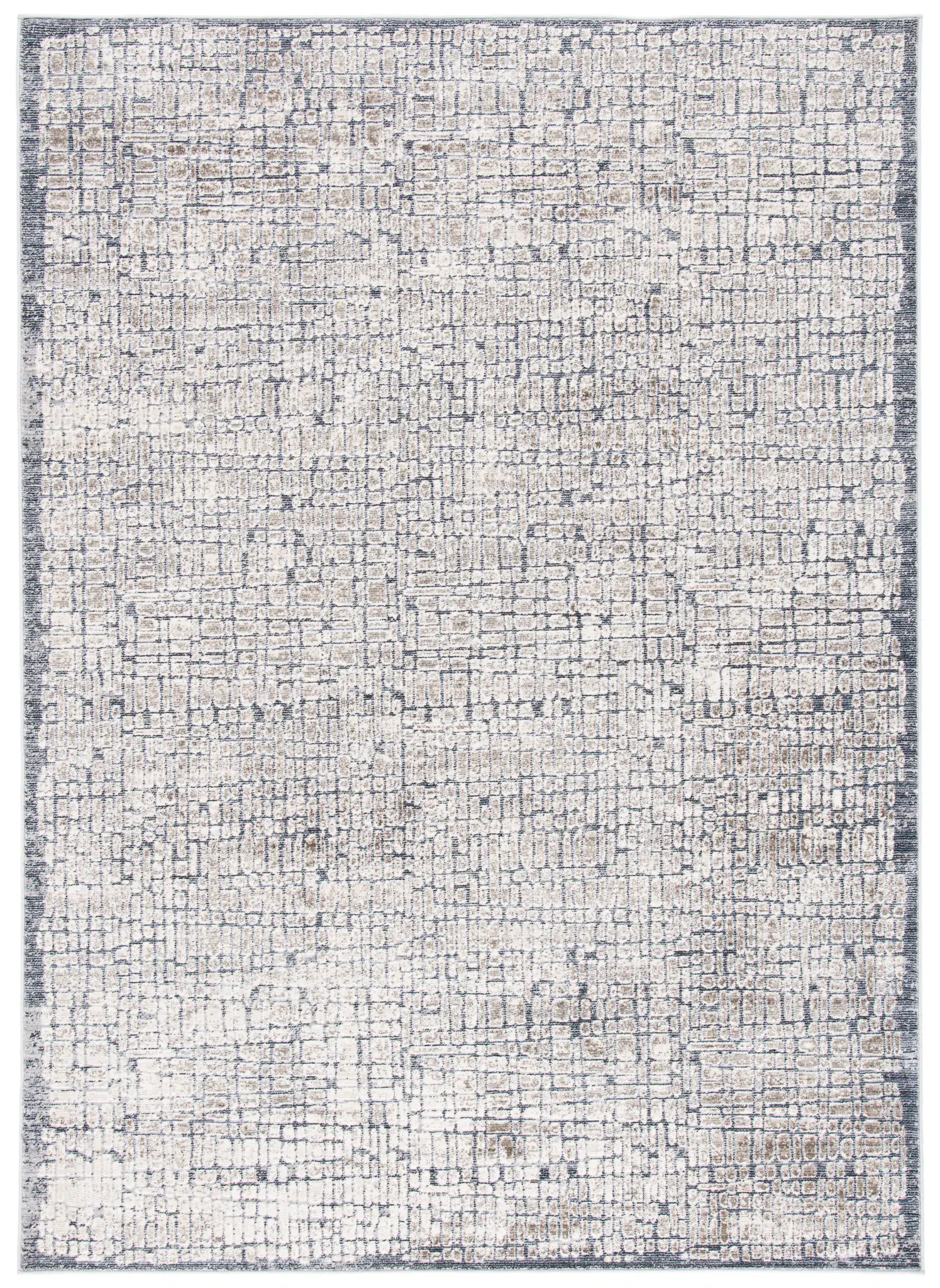 History Mosaic Grid Rug