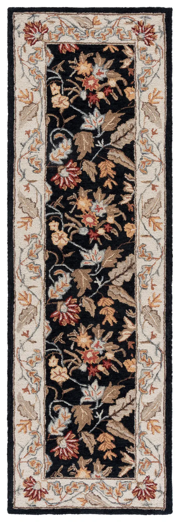Chelsea Floral Paisley Hand-Hooked Wool Rug