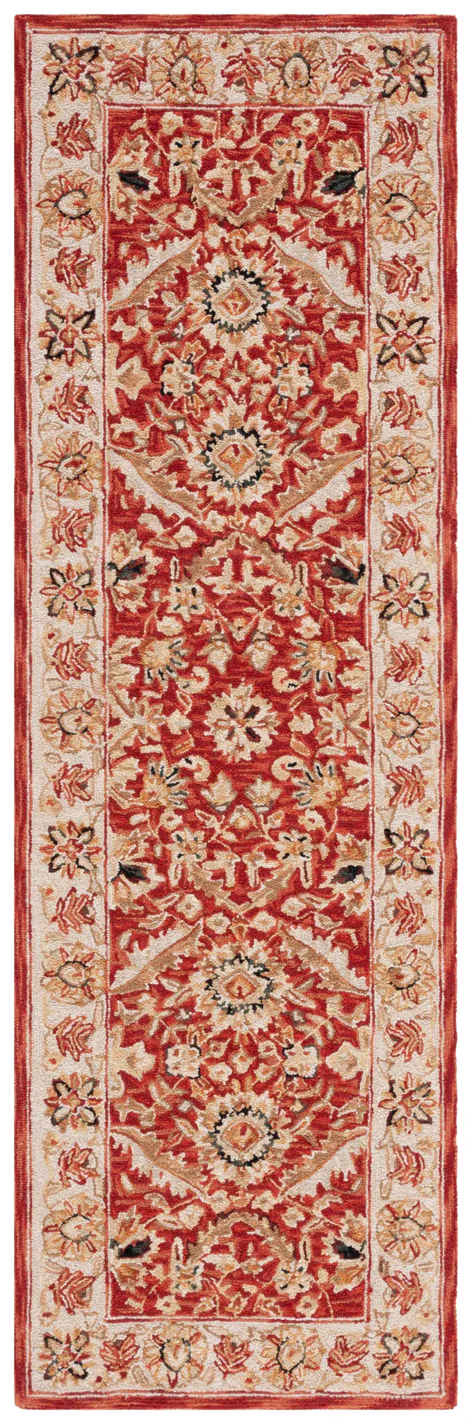 Chelsea Floral Hand-Hooked Wool Rug