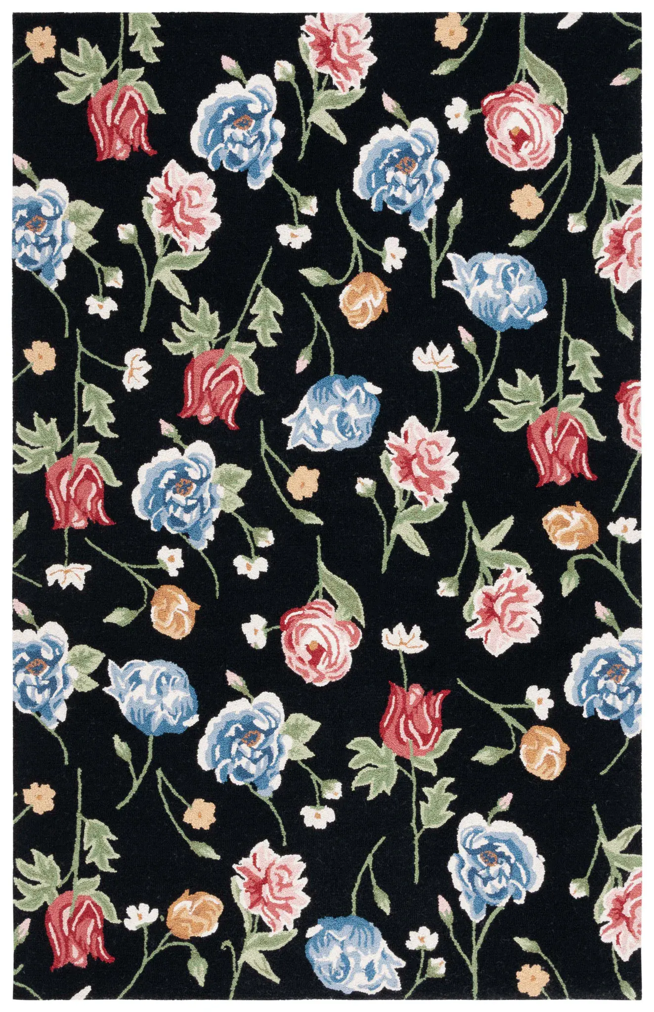 Chelsea Scattered Floral Hand-Tufted Wool Rug