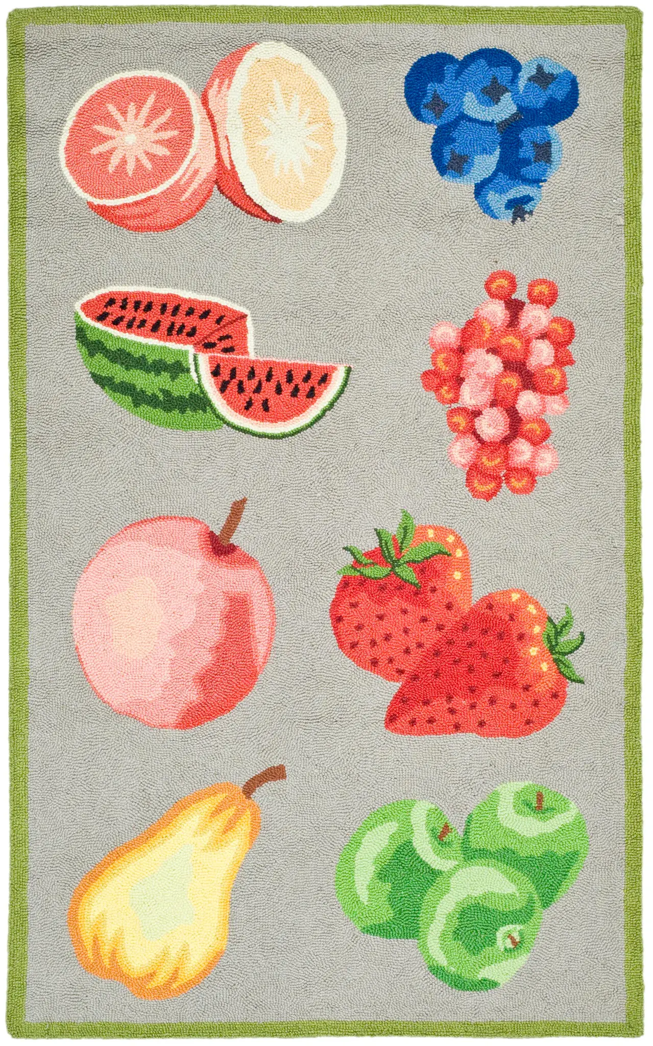 Chelsea Fruit Hand-Hooked Wool Rug