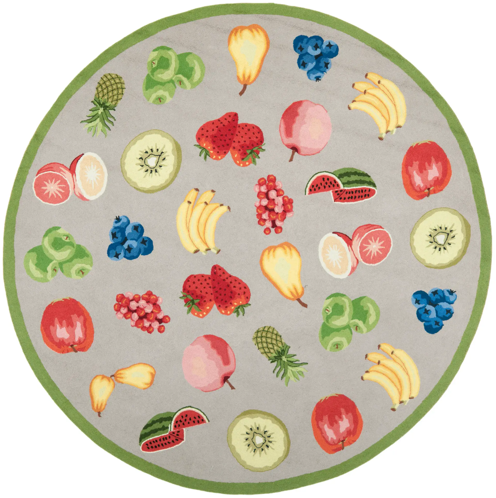 Chelsea Fruit Hand-Hooked Wool Rug