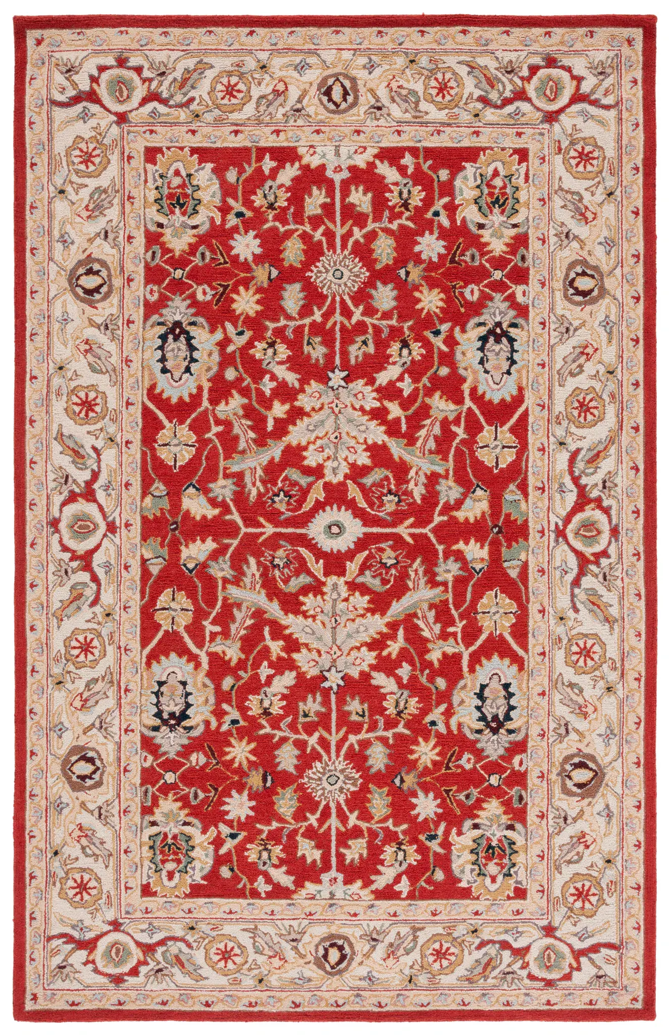 Chelsea Nottingham Hand-Hooked Wool Rug
