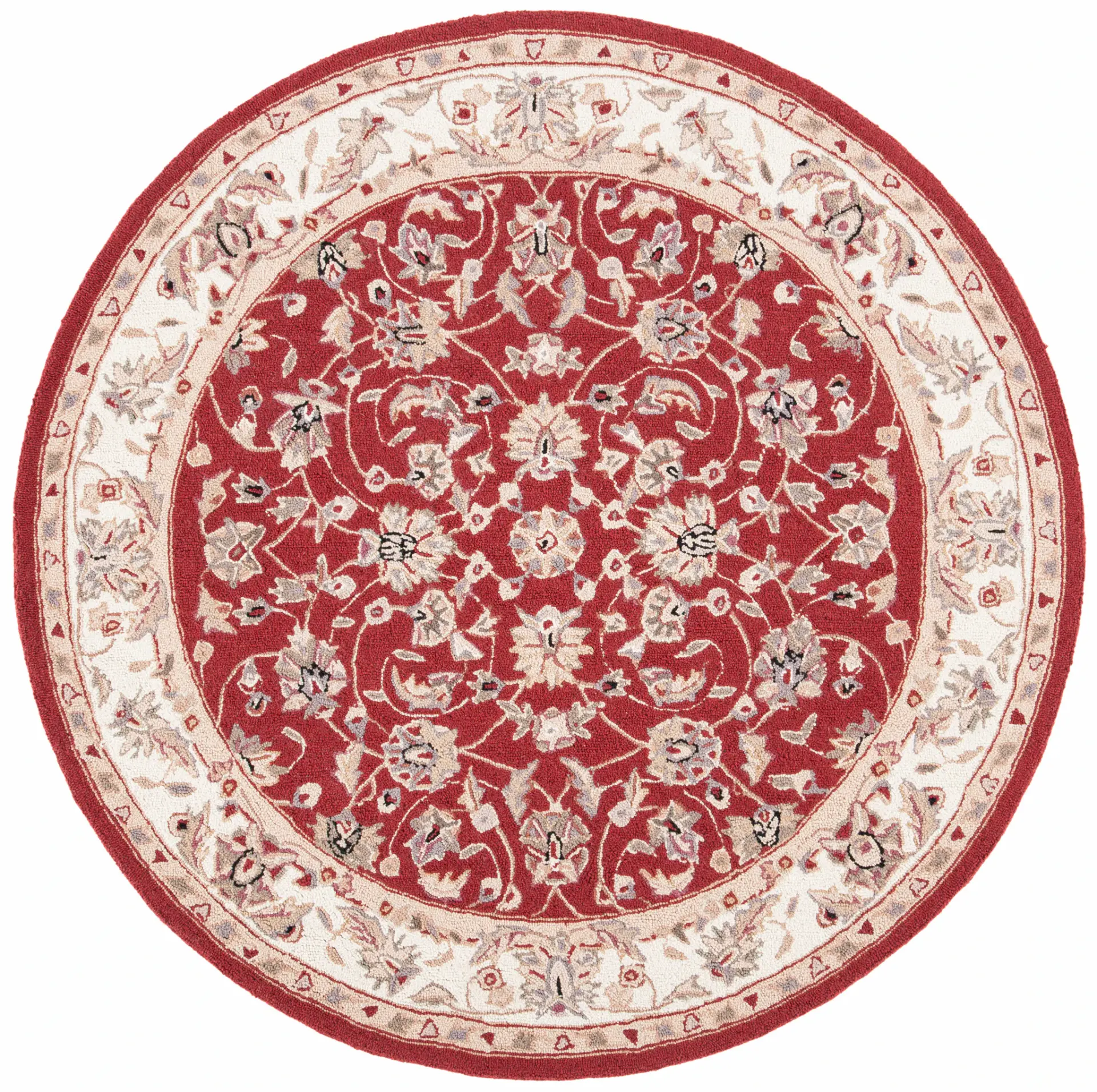 Chelsea Persian Floral Hand-Hooked Wool Rug