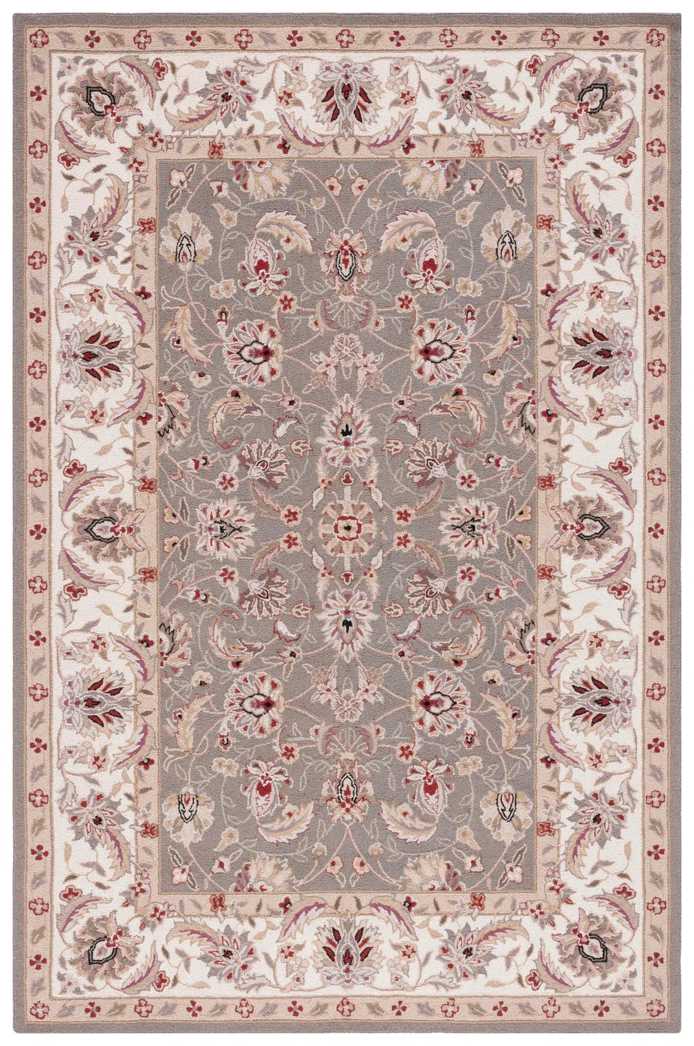 Chelsea Persian Floral Hand-Hooked Wool Rug