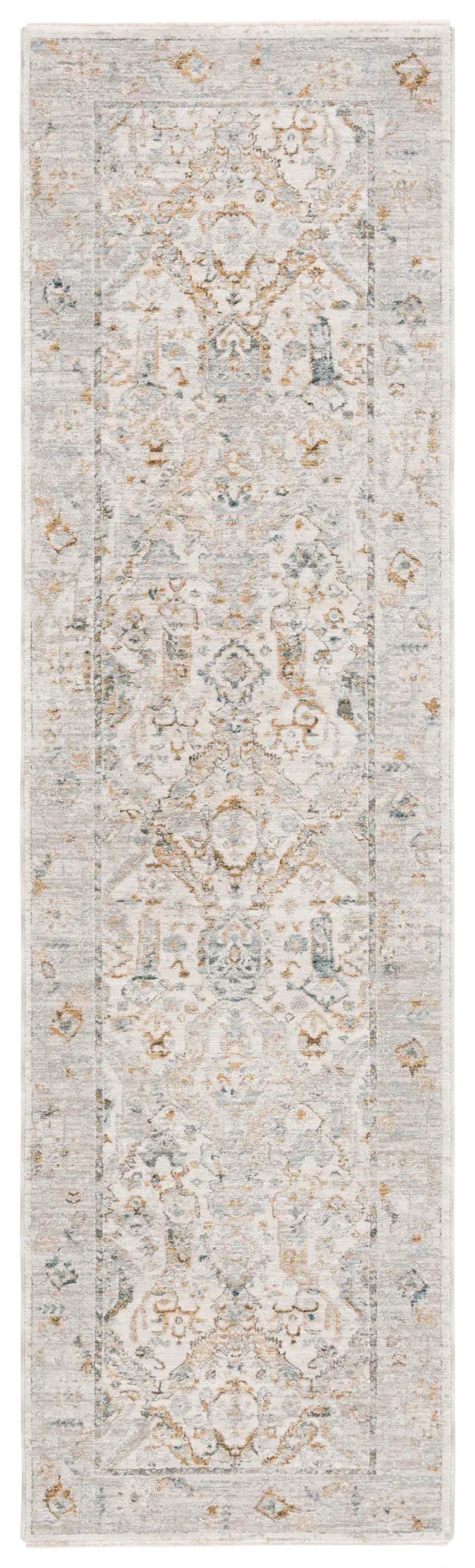 Hamilton Distressed Floral Bordered Rug