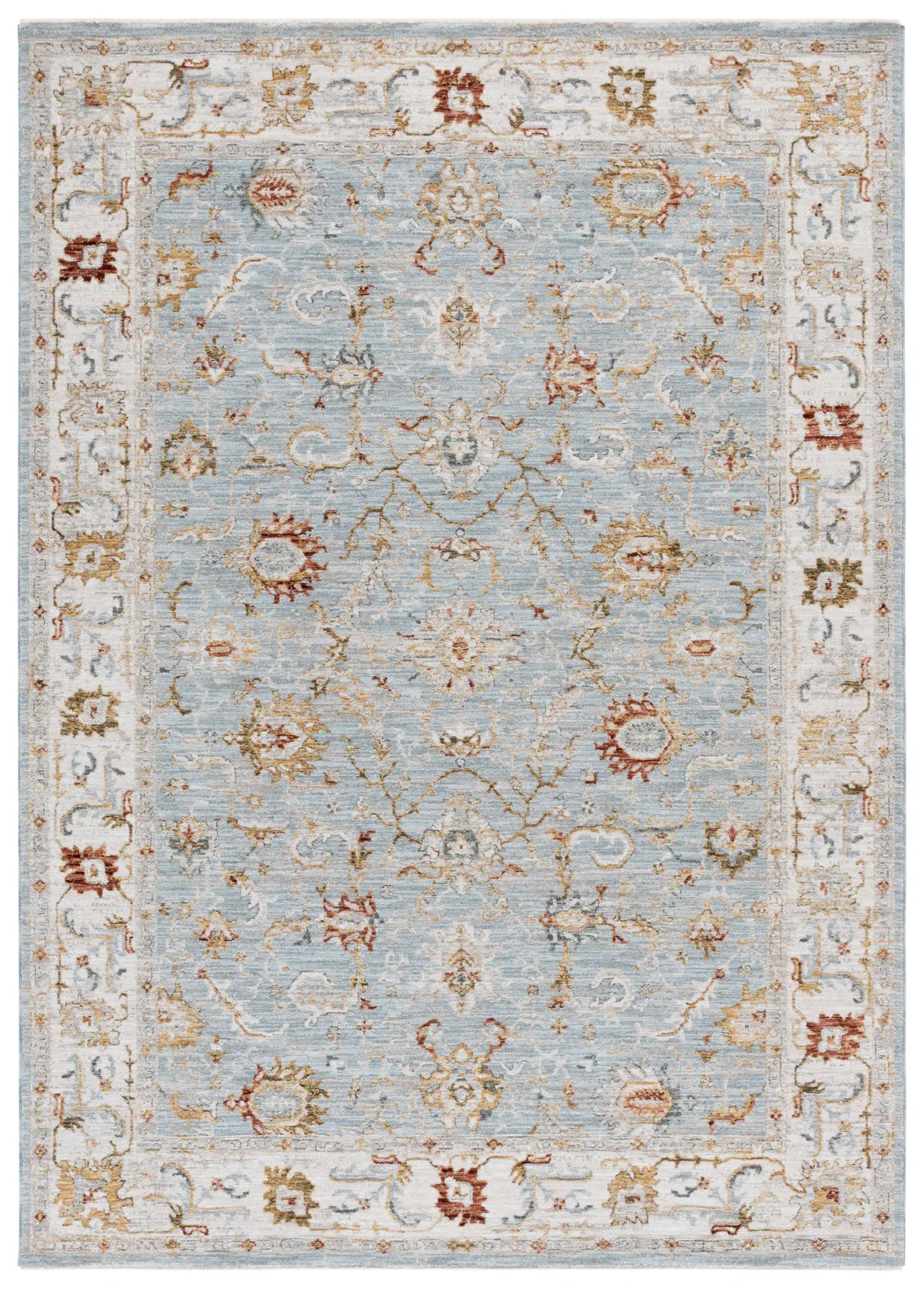 Hamilton Floral Bordered Rug