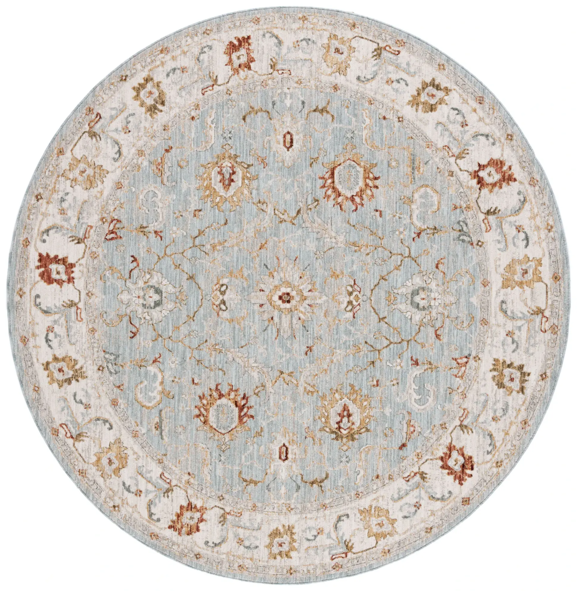 Hamilton Floral Bordered Rug