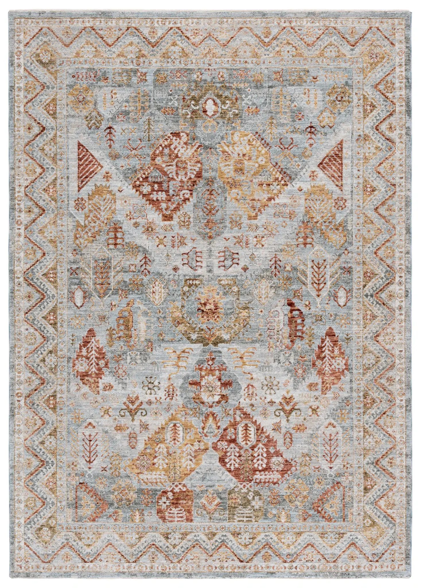 Hamilton Tribal Border Rug