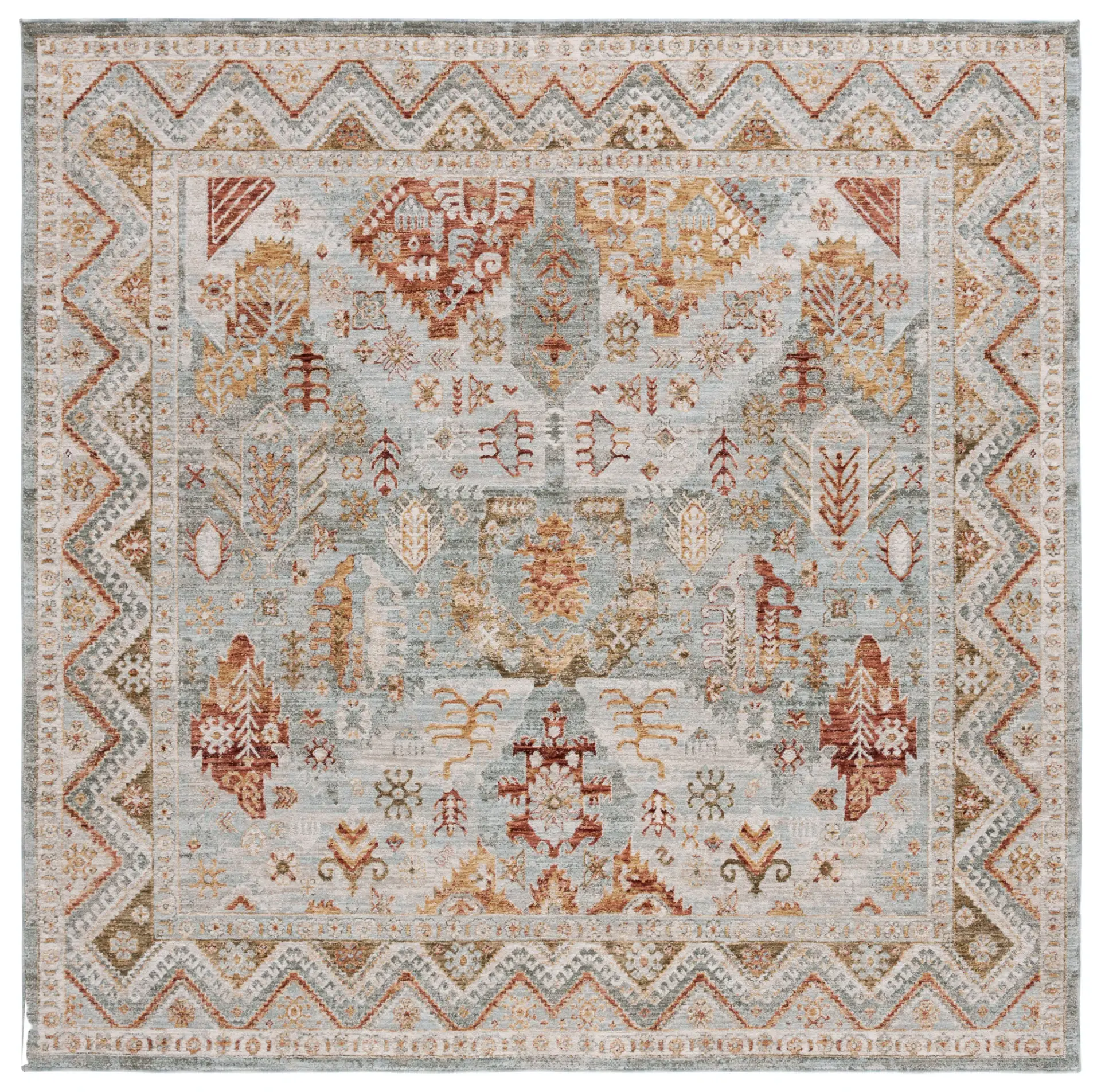 Hamilton Tribal Border Rug