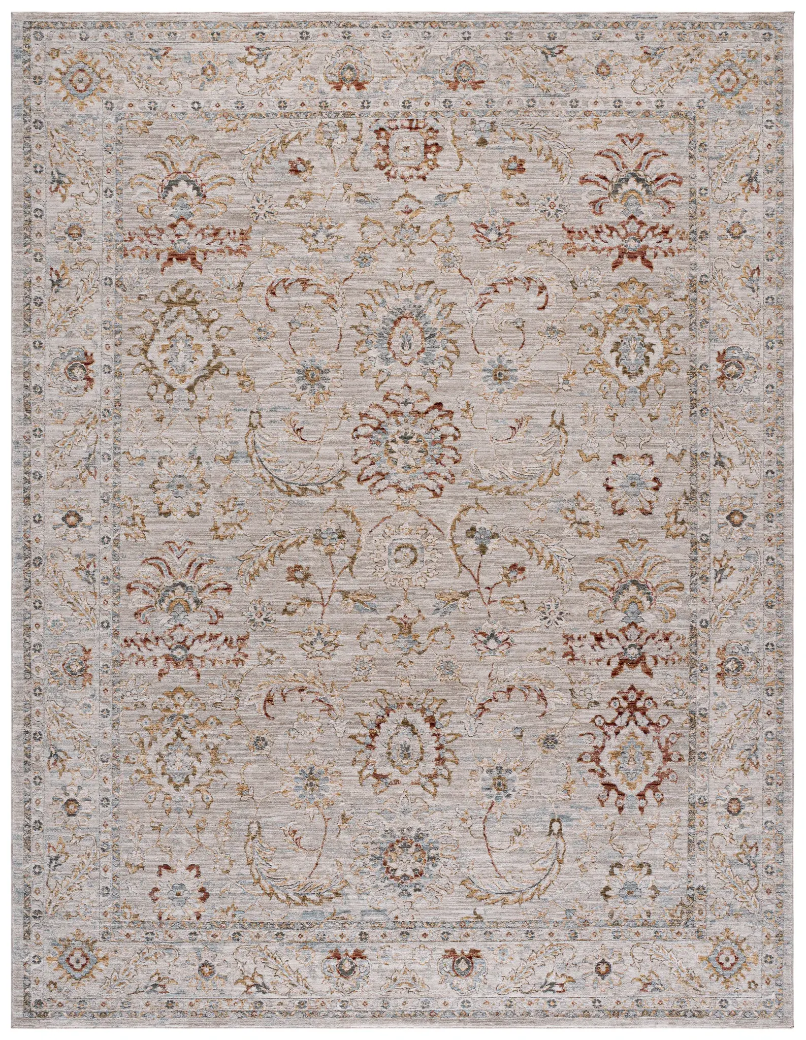 Hamilton Floral Border Rug
