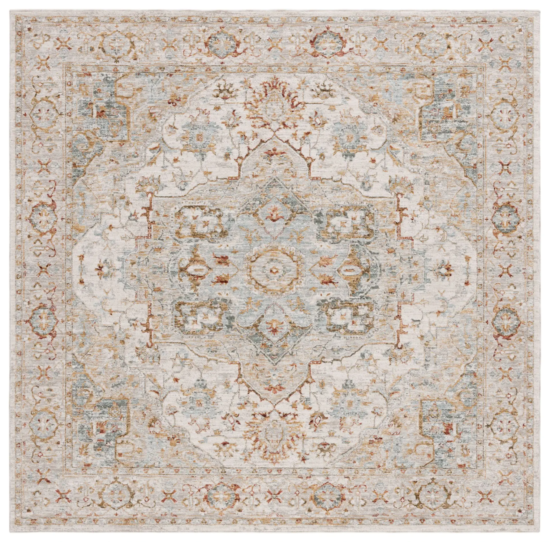Hamilton Medallion Bordered Rug