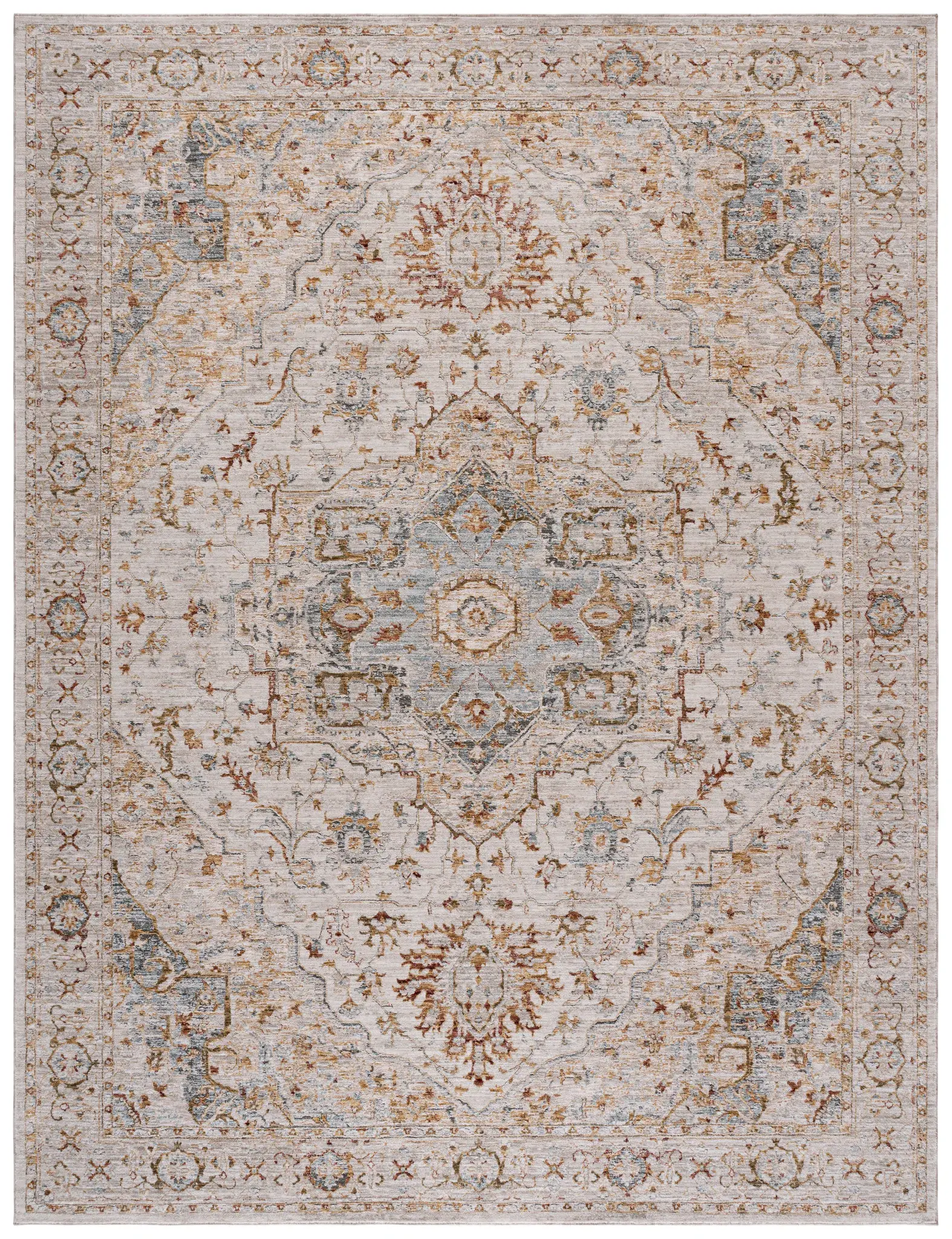 Hamilton Medallion Bordered Rug
