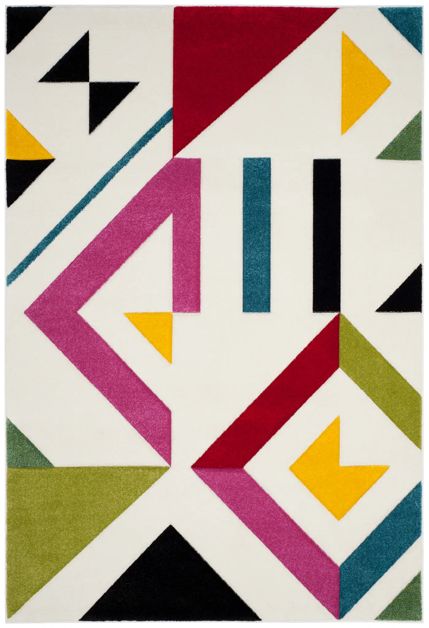 Hollywood Abstract Angles Rug
