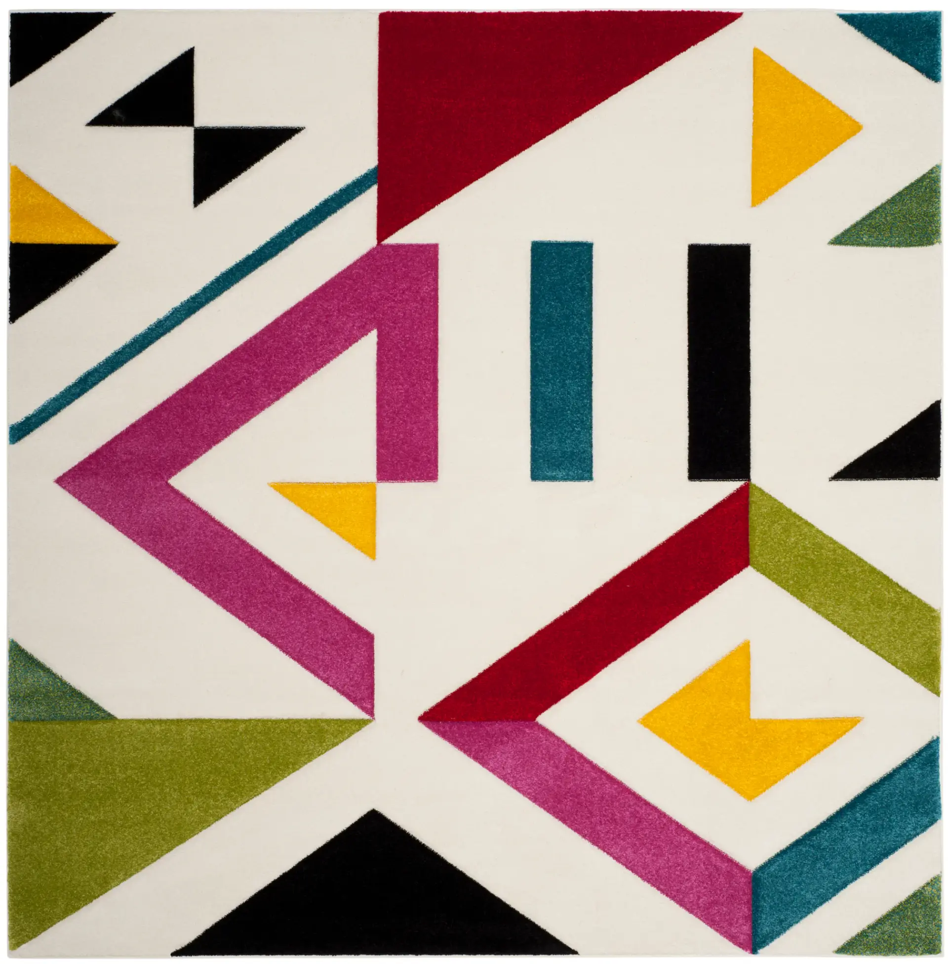 Hollywood Abstract Angles Rug