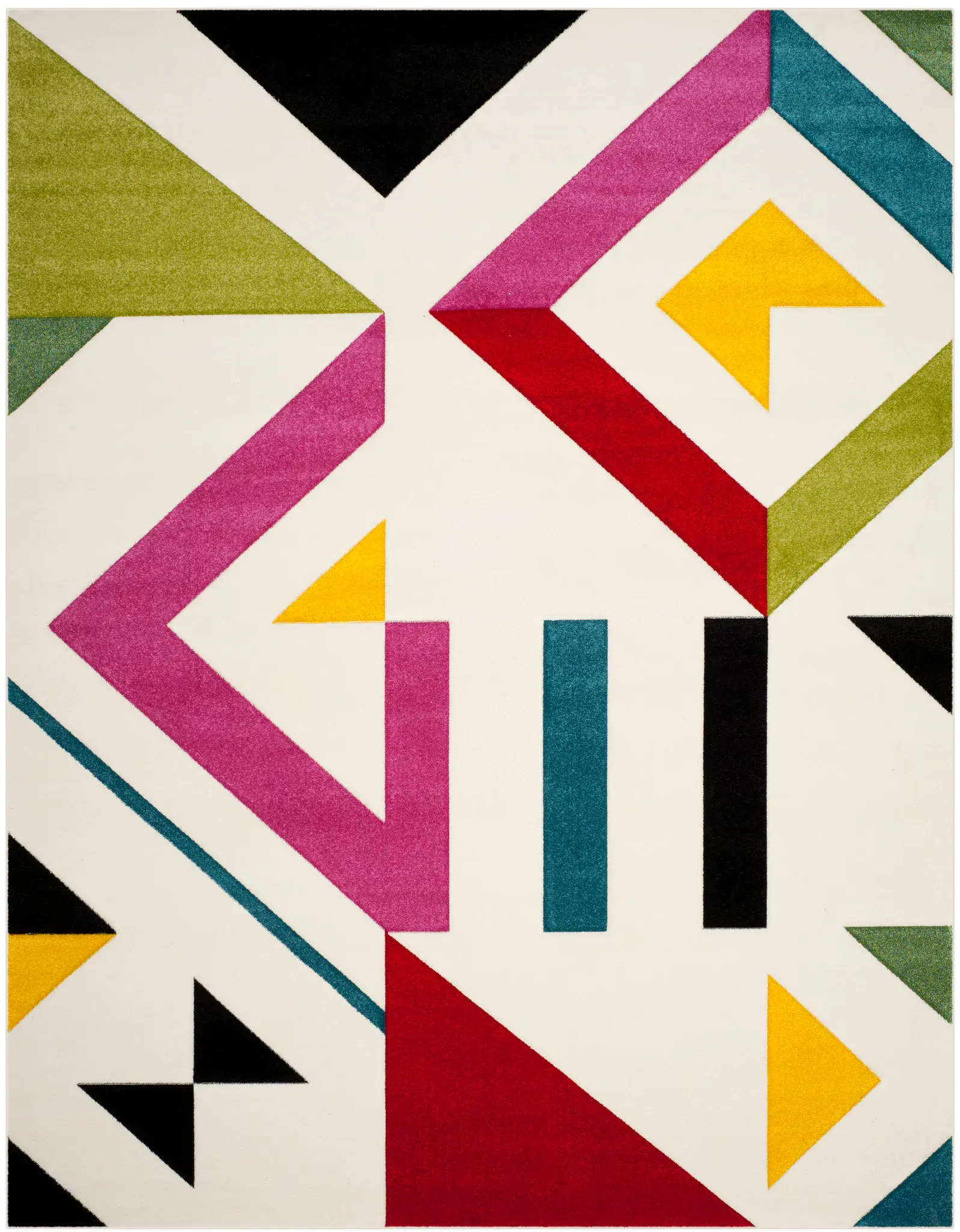 Hollywood Abstract Angles Rug