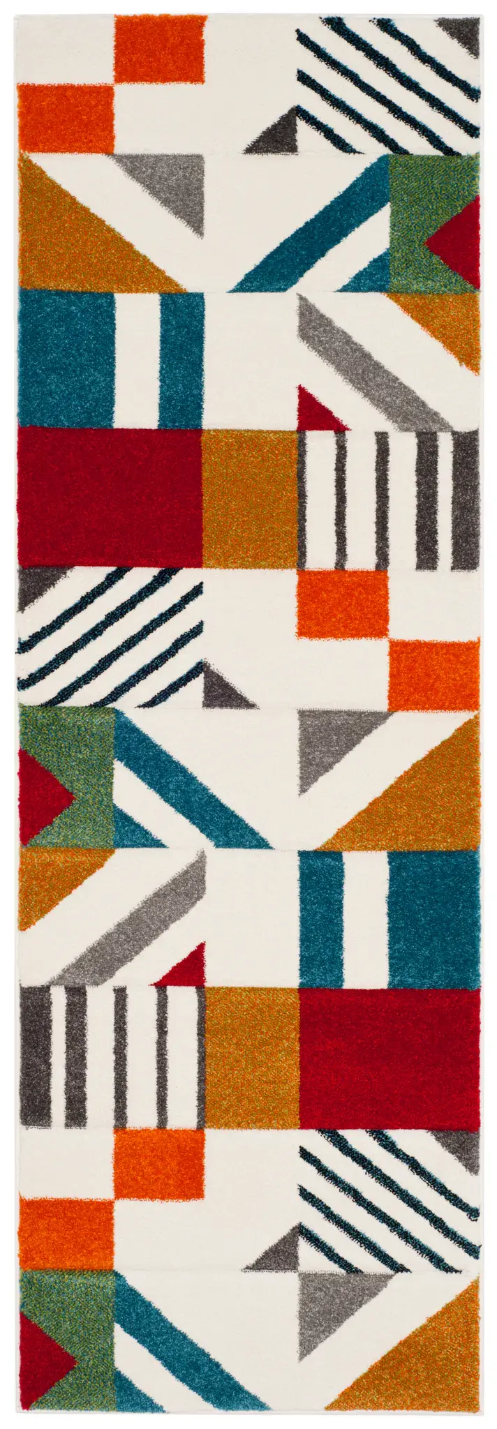 Hollywood Block And Stripe Rug