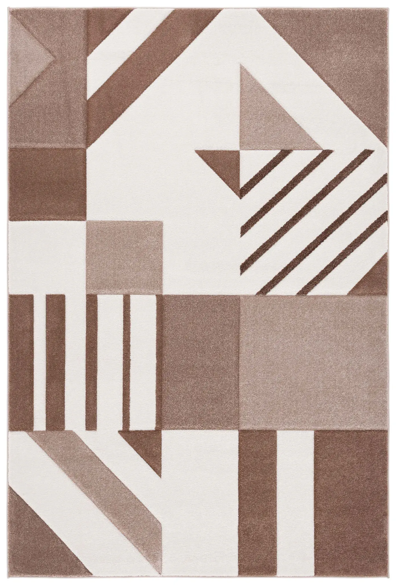 Hollywood Block And Stripe Rug