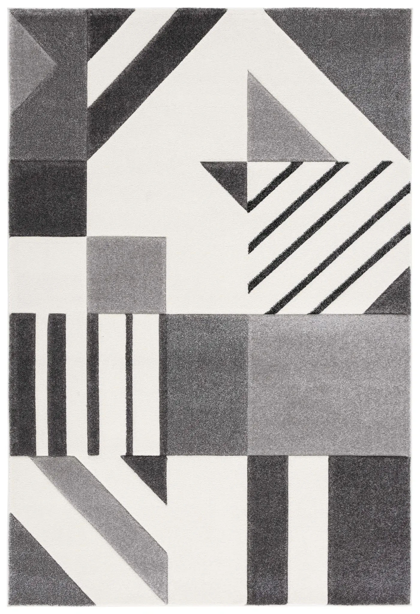 Hollywood Block And Stripe Rug