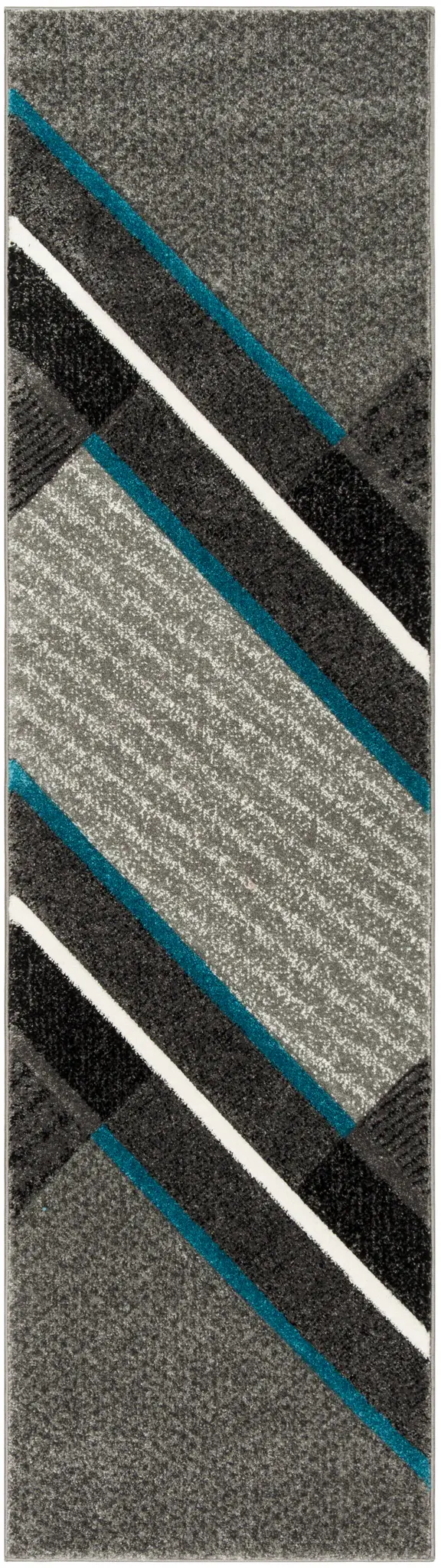 Hollywood Diagonal Stripe Rug