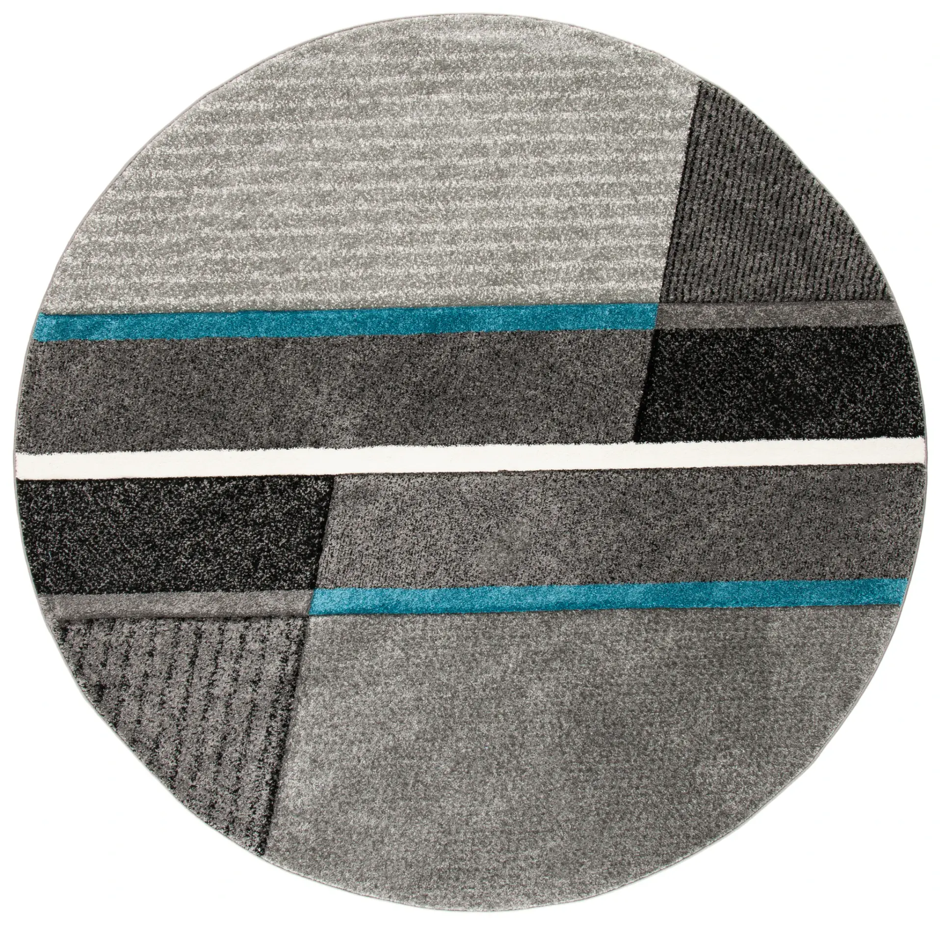 Hollywood Diagonal Stripe Rug