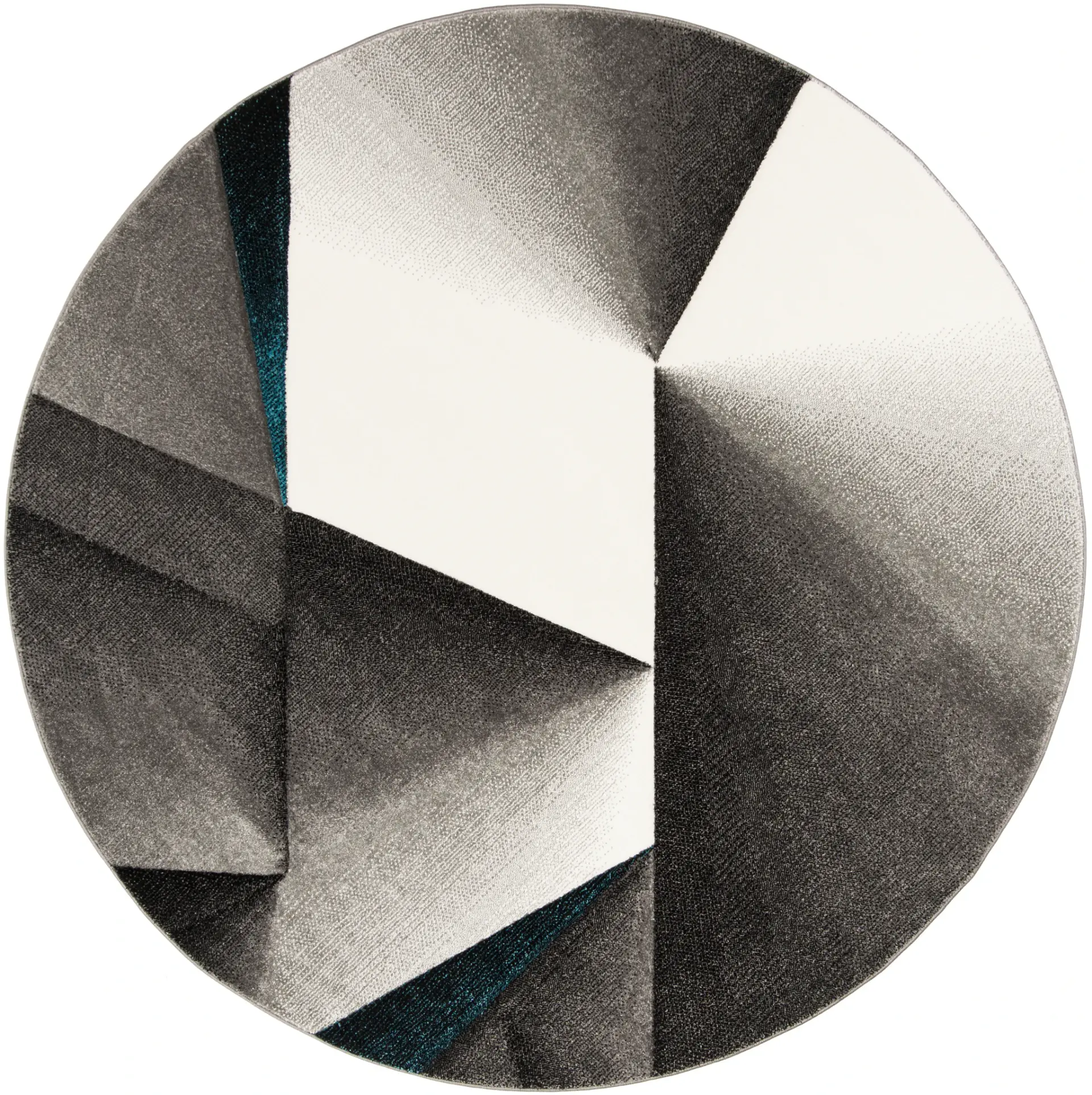 Hollywood Dimensional Geometric Rug