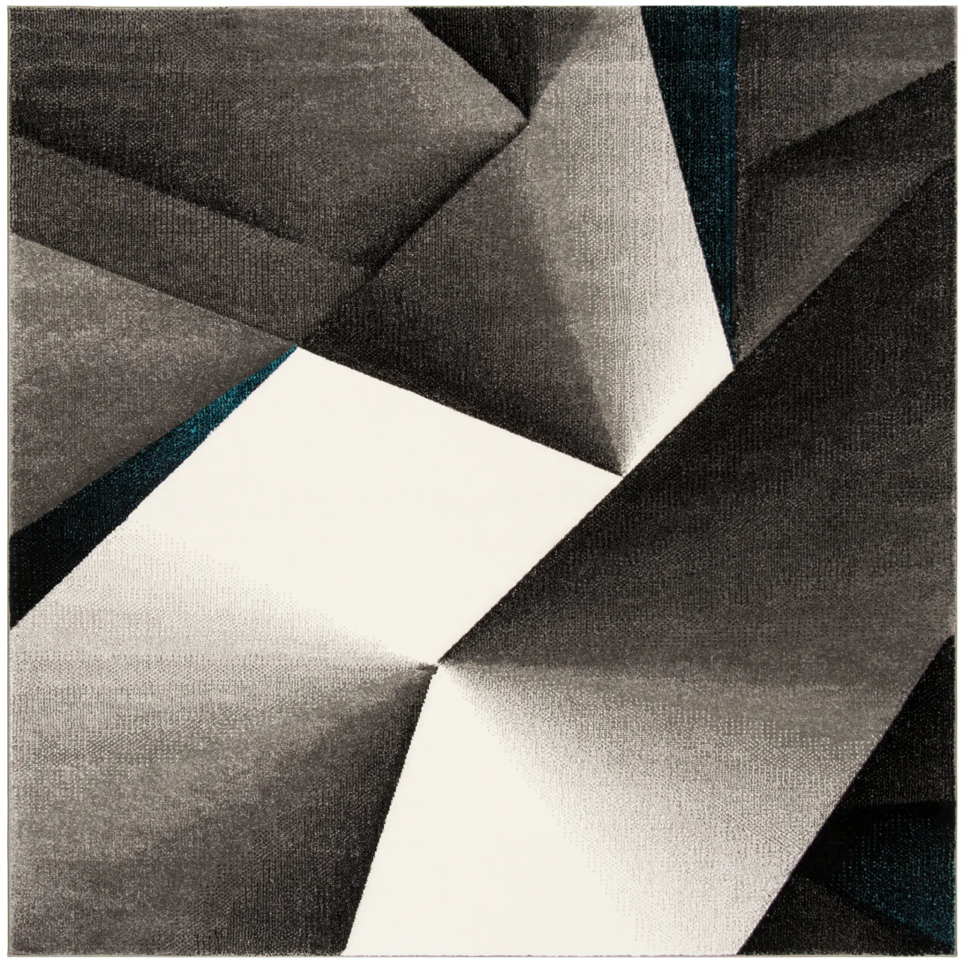 Hollywood Dimensional Geometric Rug