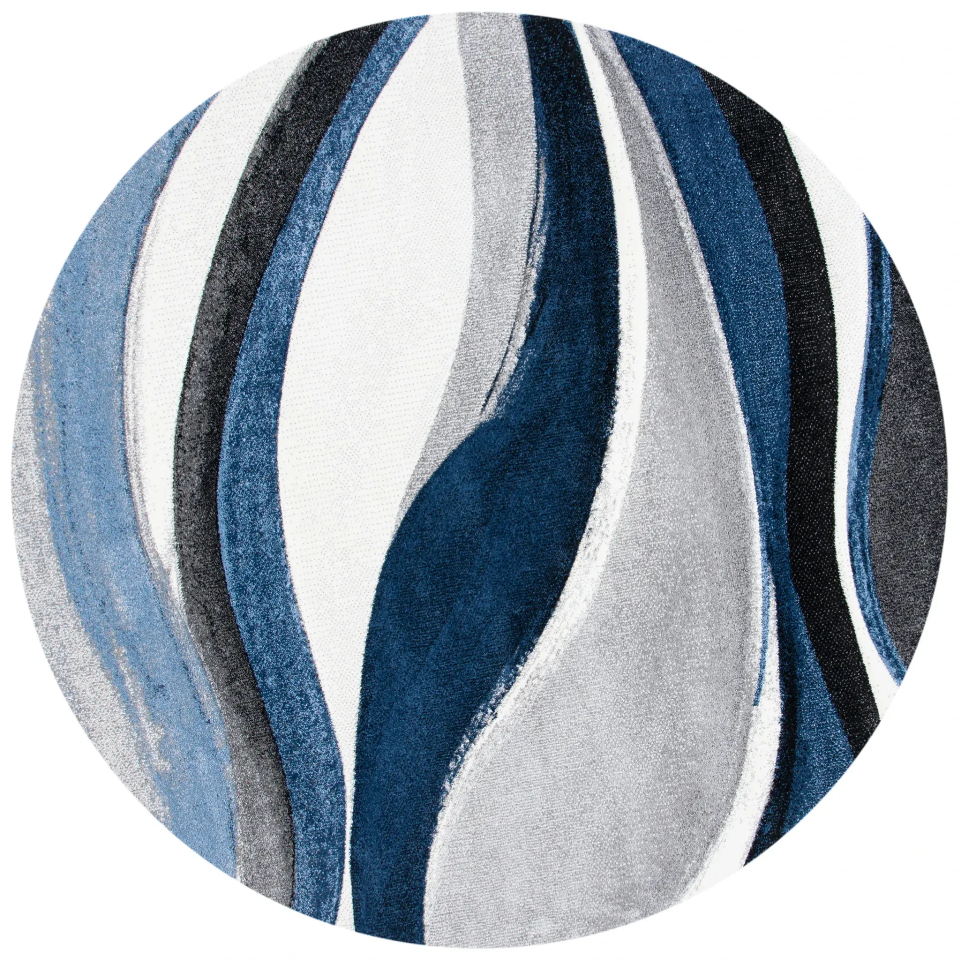Hollywood Wavy Ribbon Rug