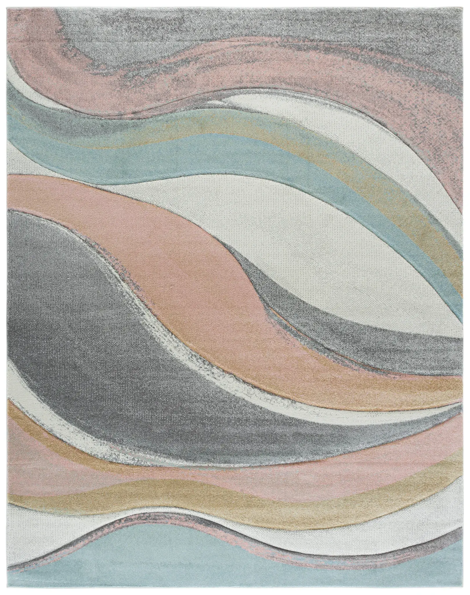 Hollywood Wavy Ribbon Rug