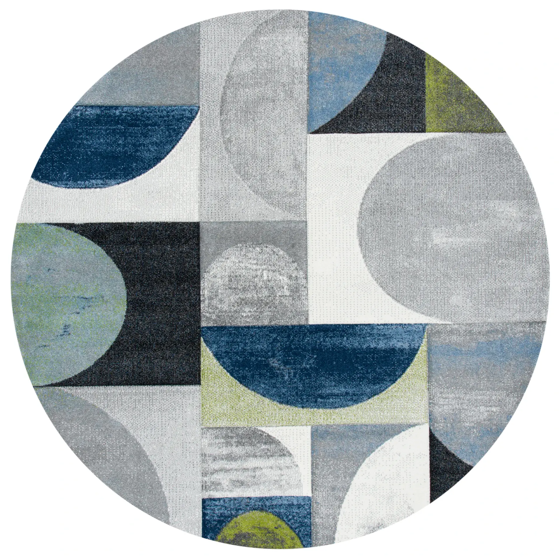 Hollywood Curved Block Rug