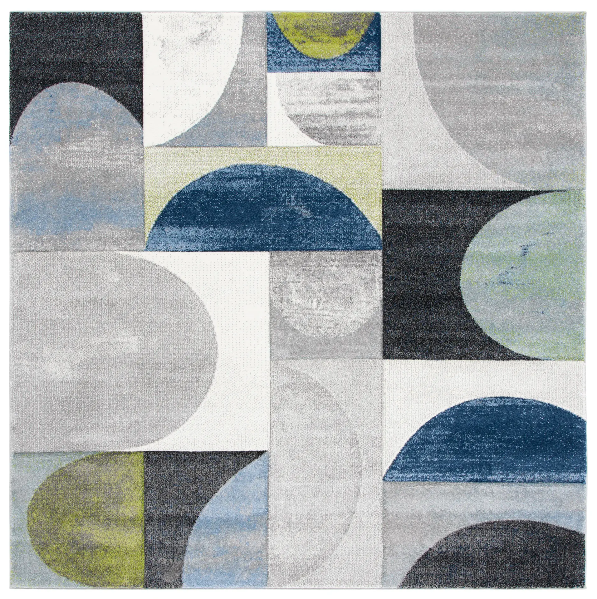 Hollywood Curved Block Rug