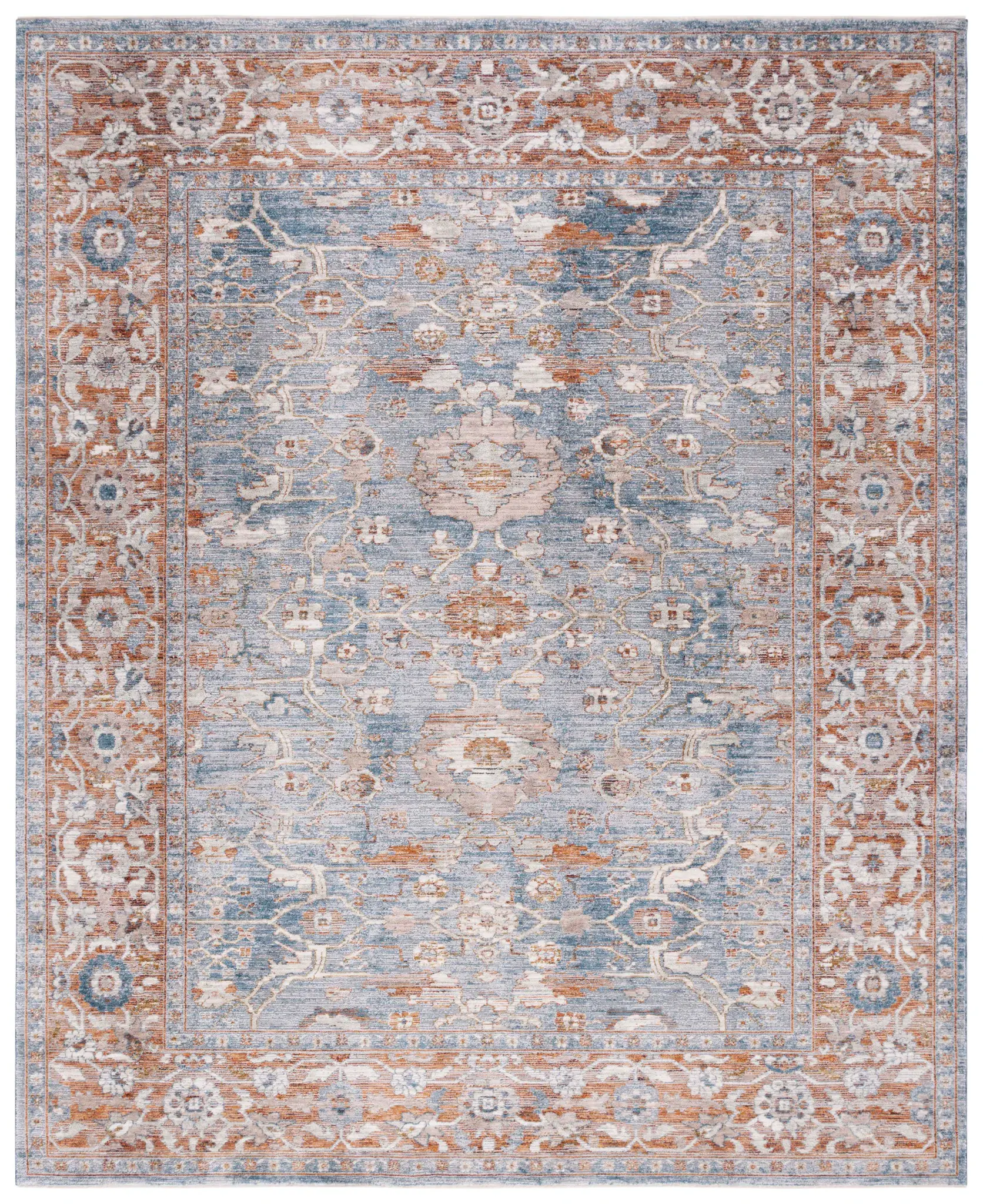 Heirloom Distressed Medallion Rug