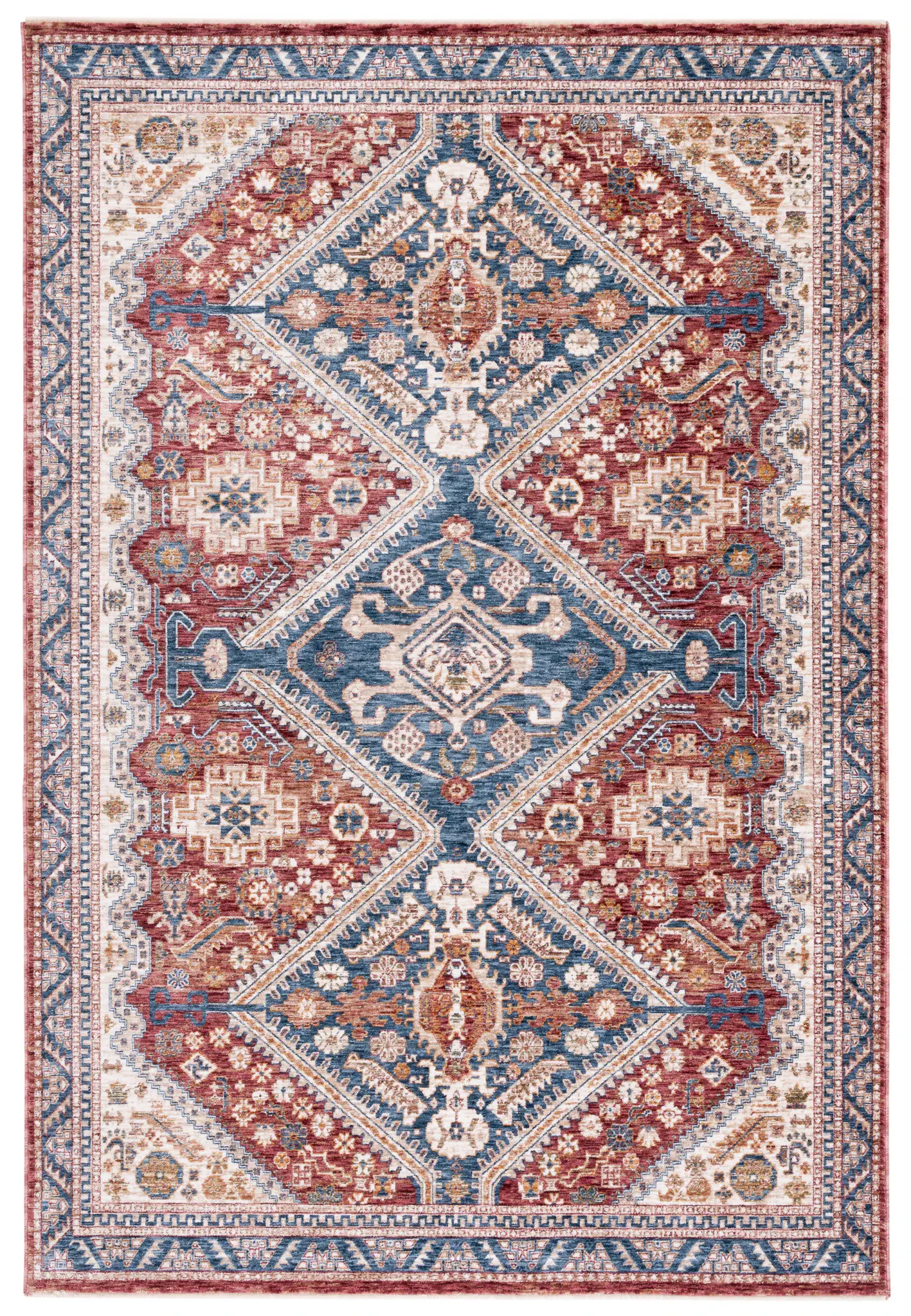 Heirloom Diamond Medallion Rug