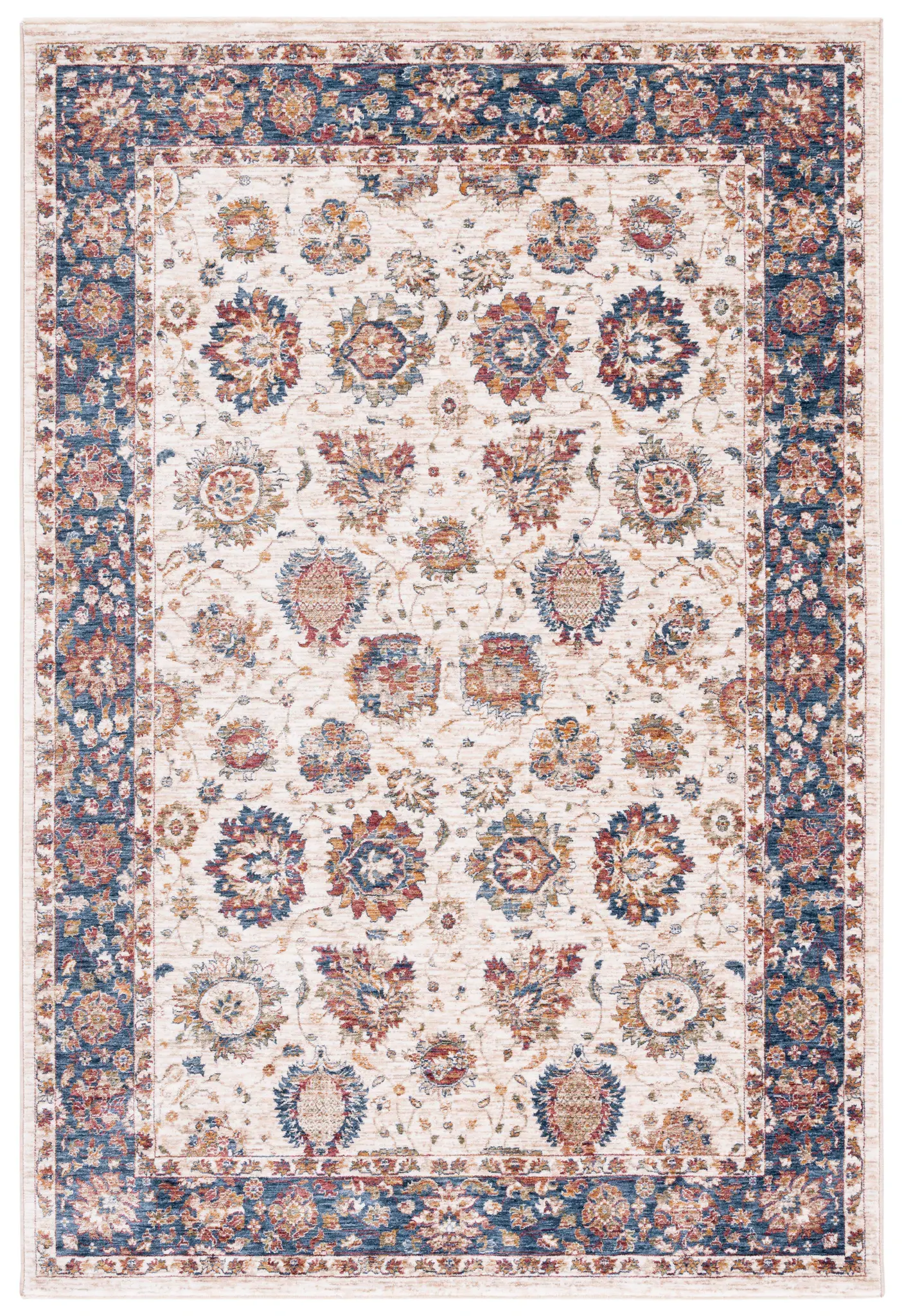 Heirloom Floral Palmette Rug