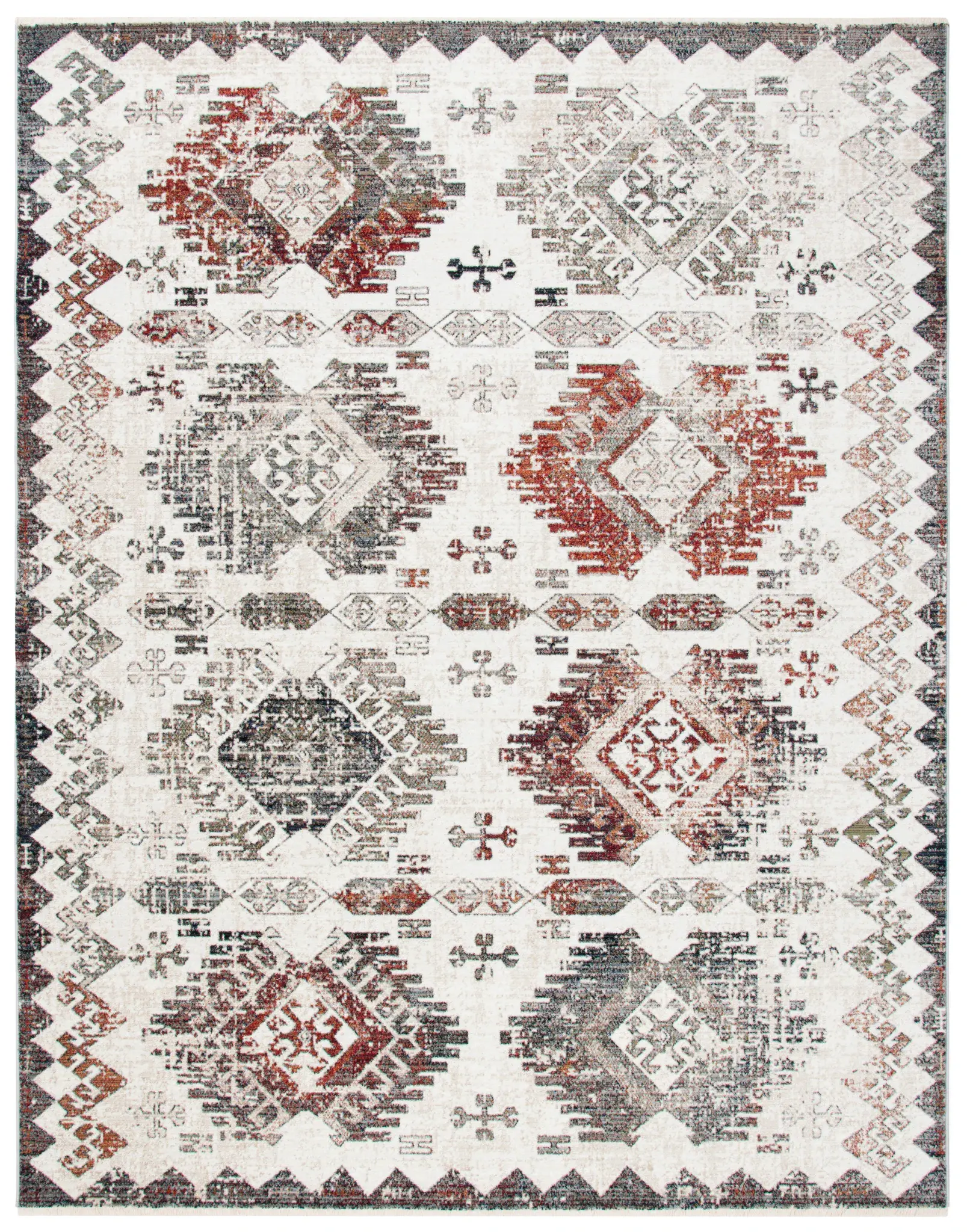 Herat Tribal Diamond Rug