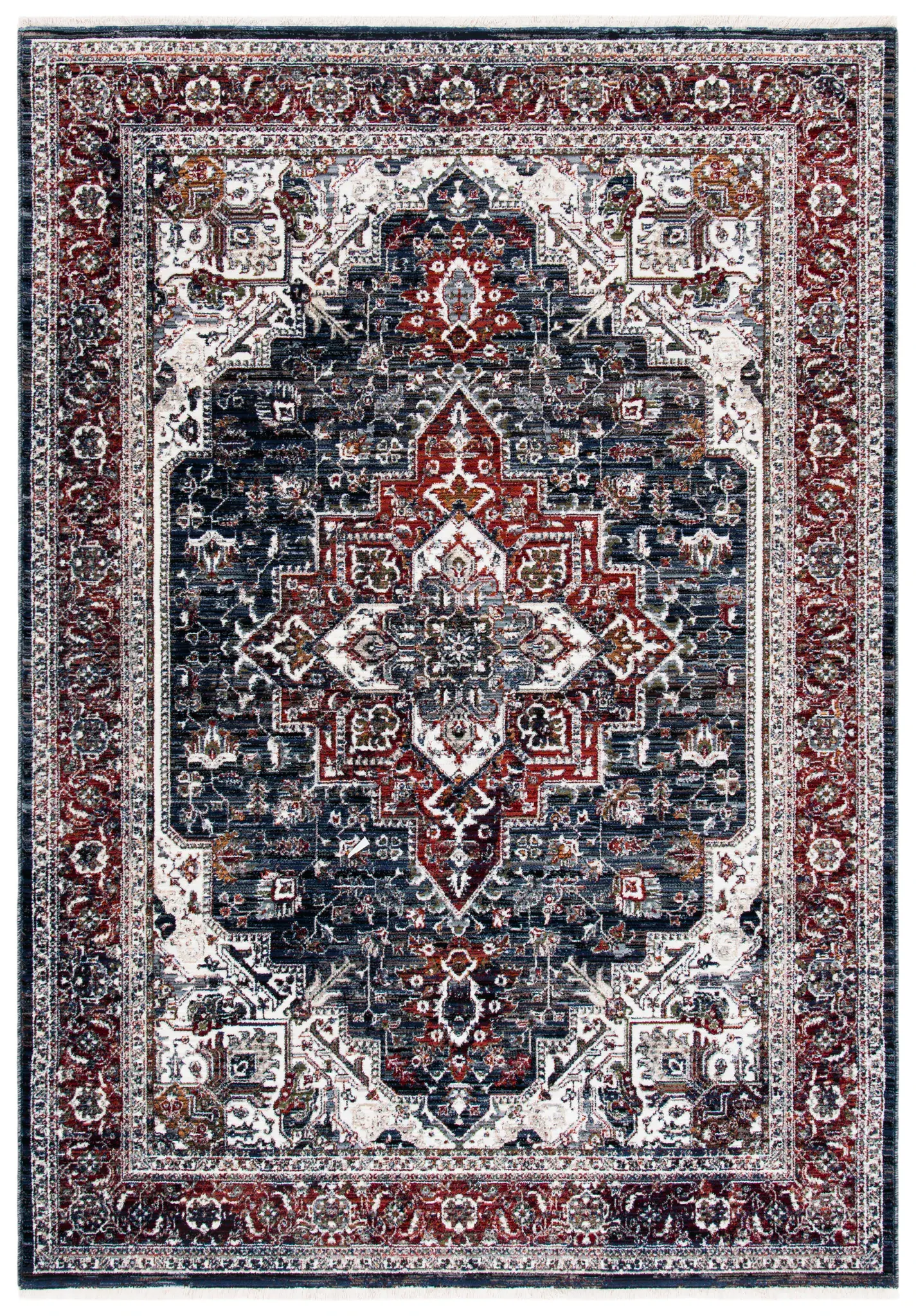 Herat Medallion Bordered Rug
