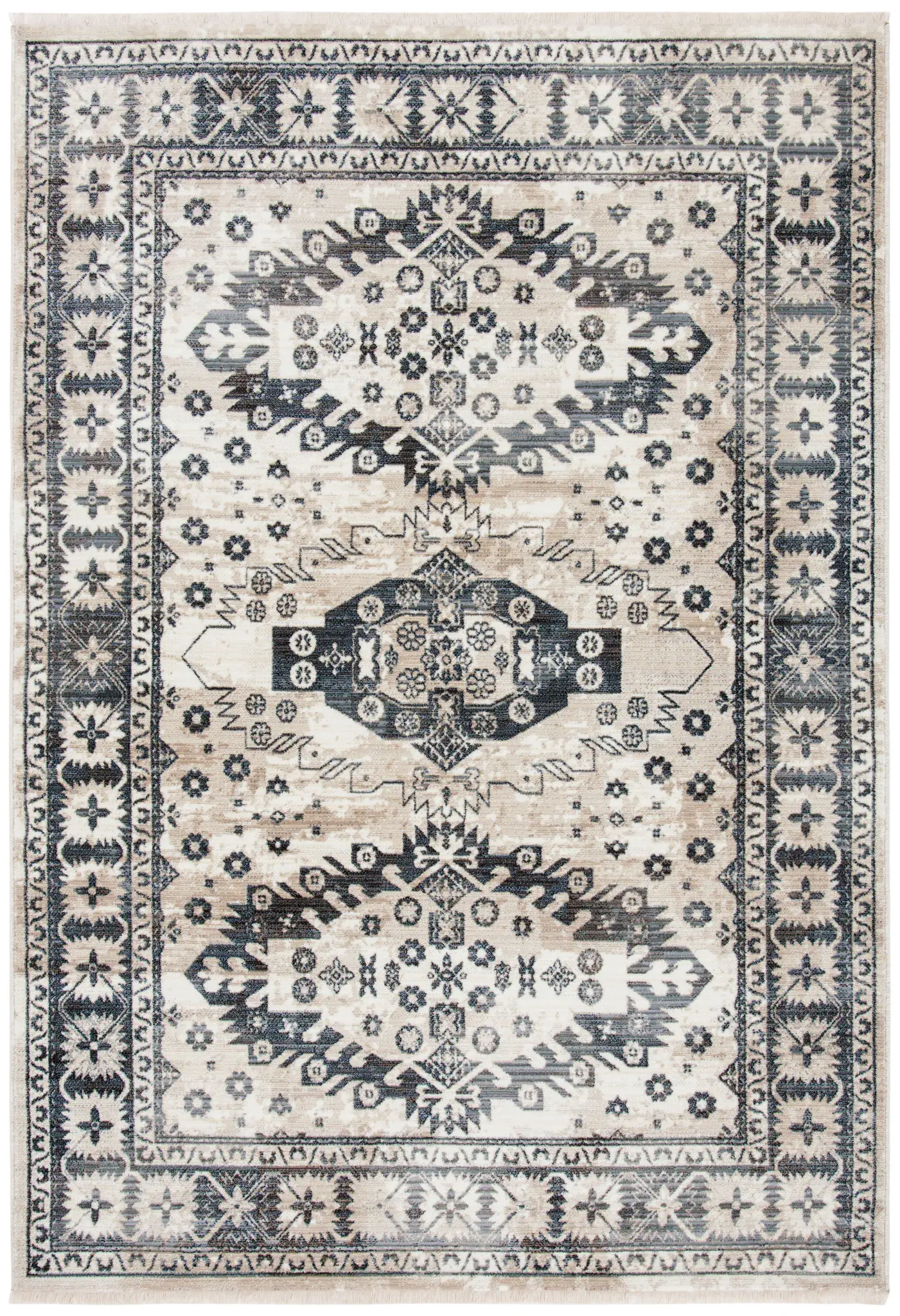 Herat Stacked Medallion Rug