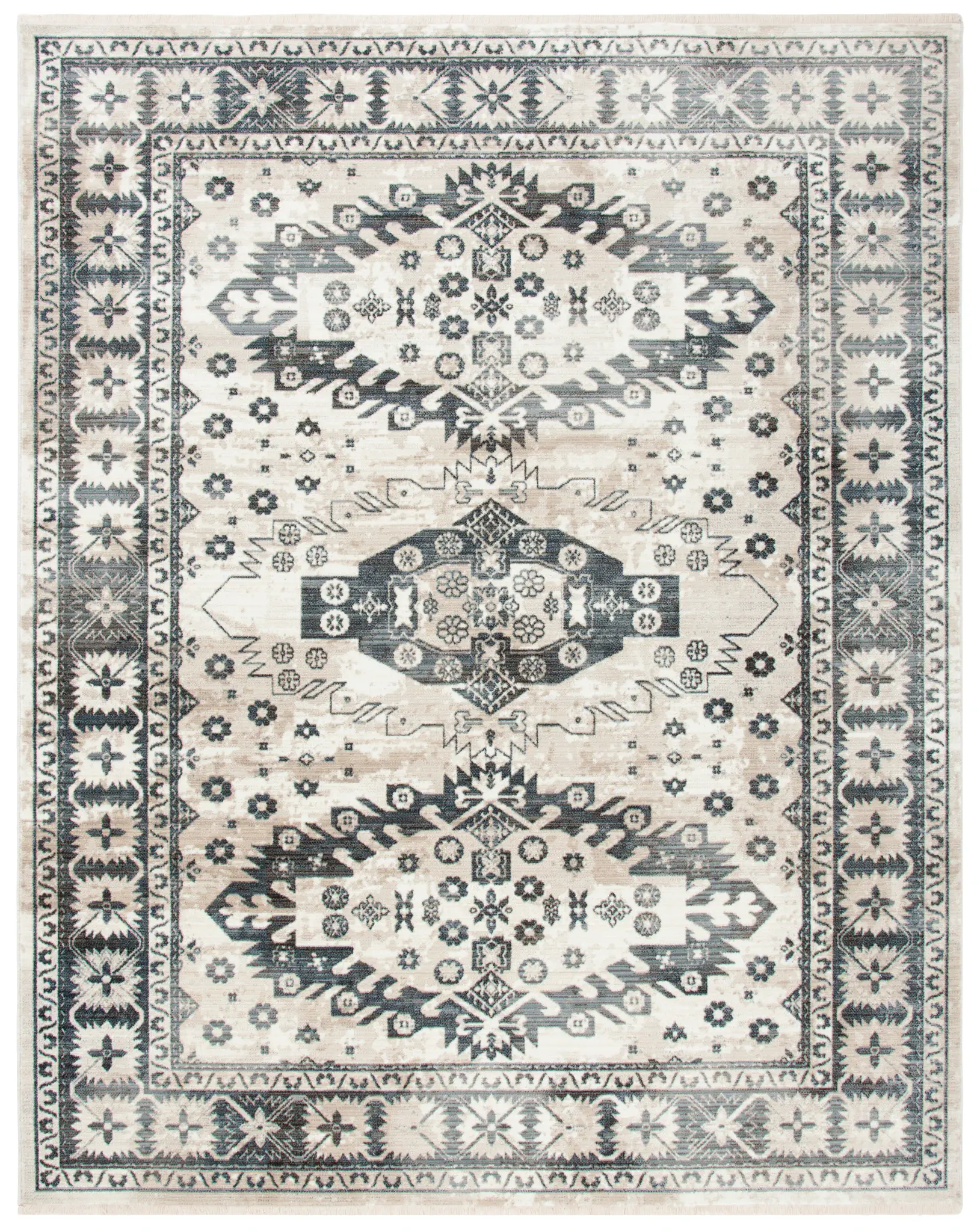 Herat Stacked Medallion Rug