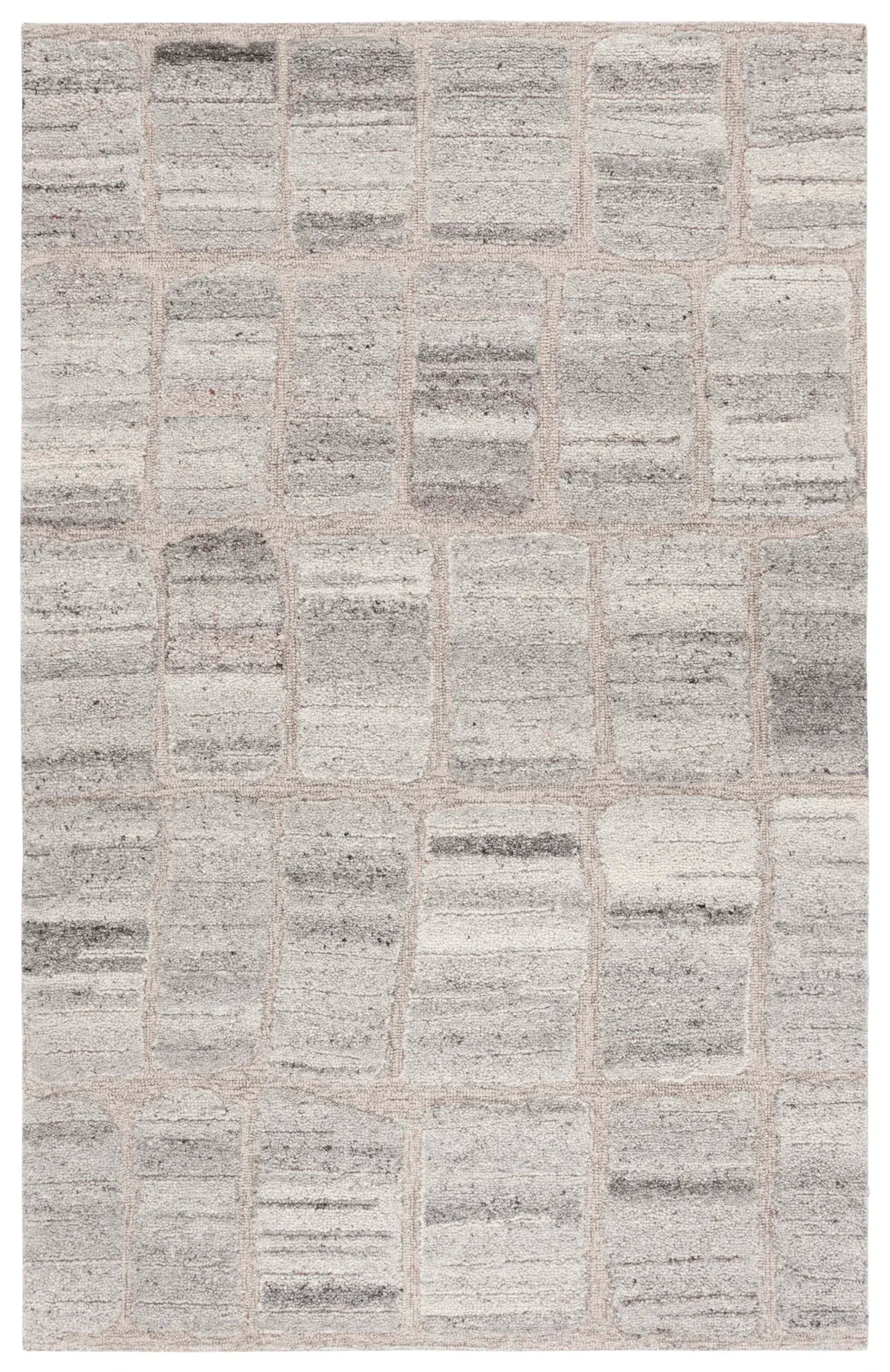 Harvest Cobblestone Hand-Tufted Wool Rug