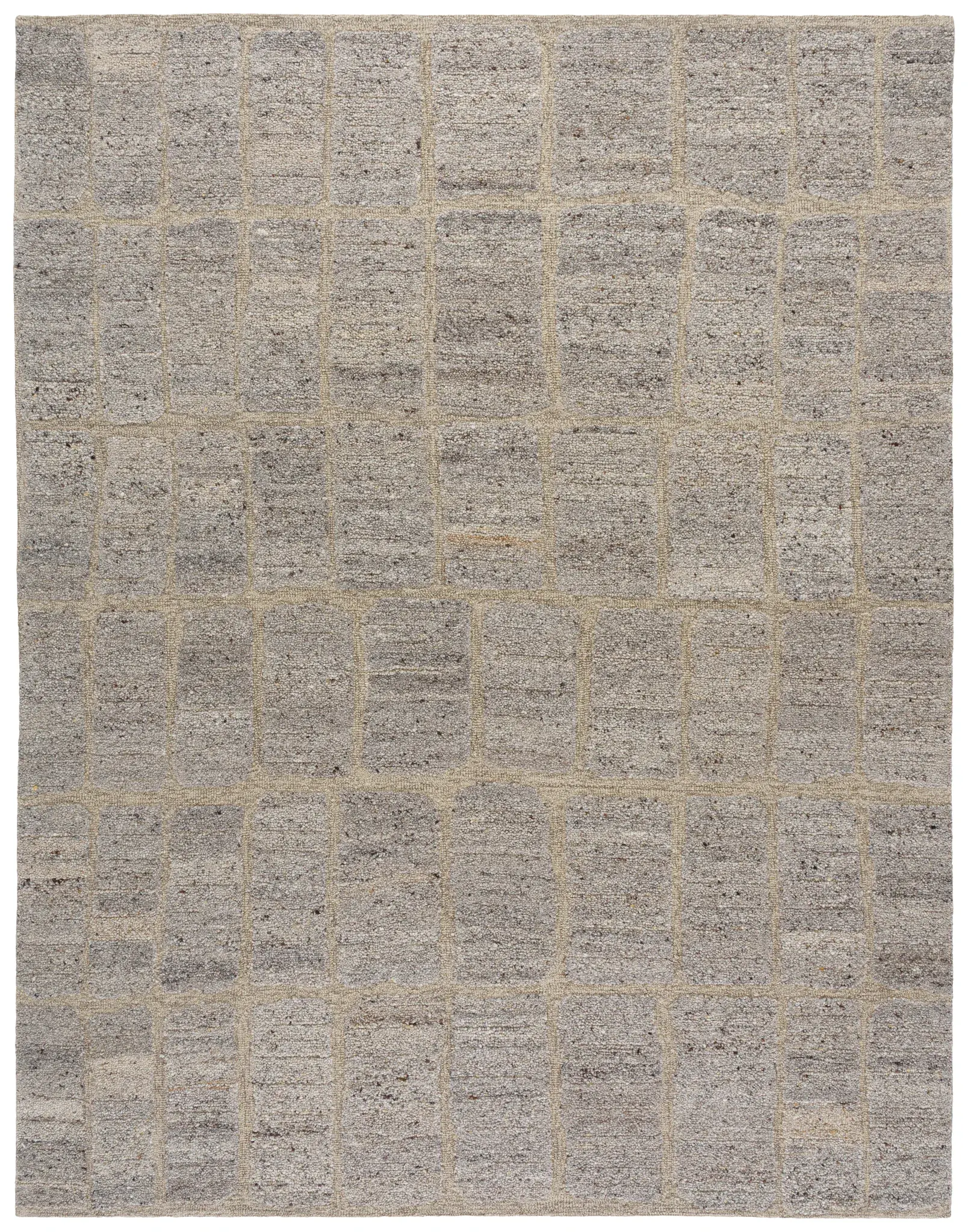Harvest Cobblestone Hand-Tufted Wool Rug