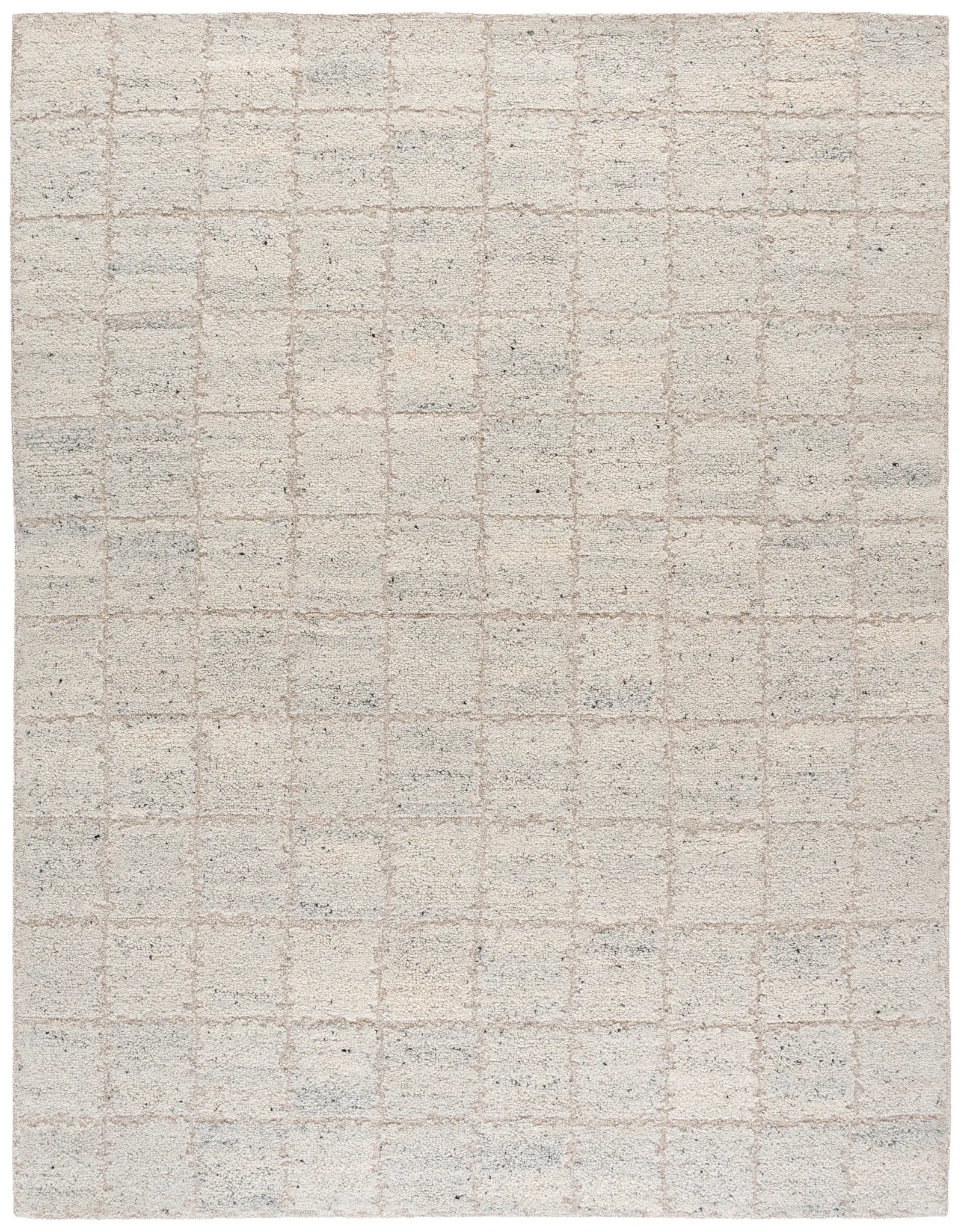 Harvest Grid Hand-Tufted Wool Rug