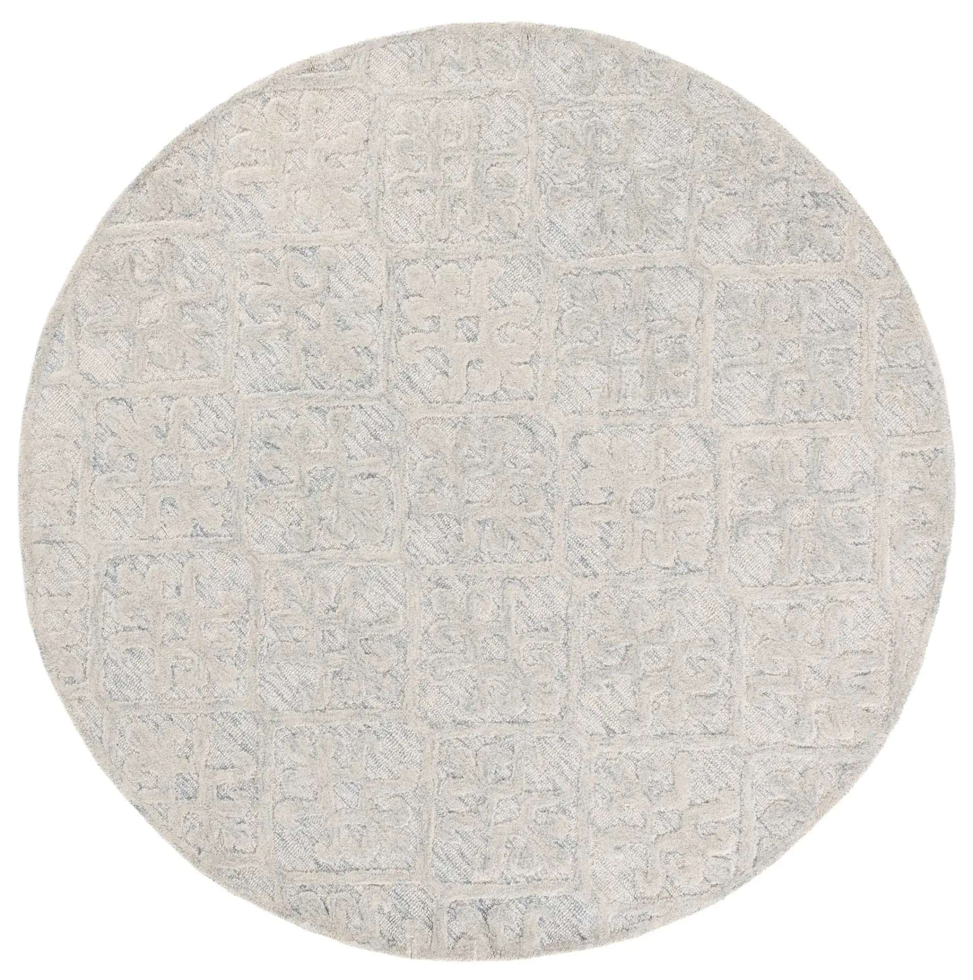 Harvest Diamond Lattice Hand-Woven Wool Rug
