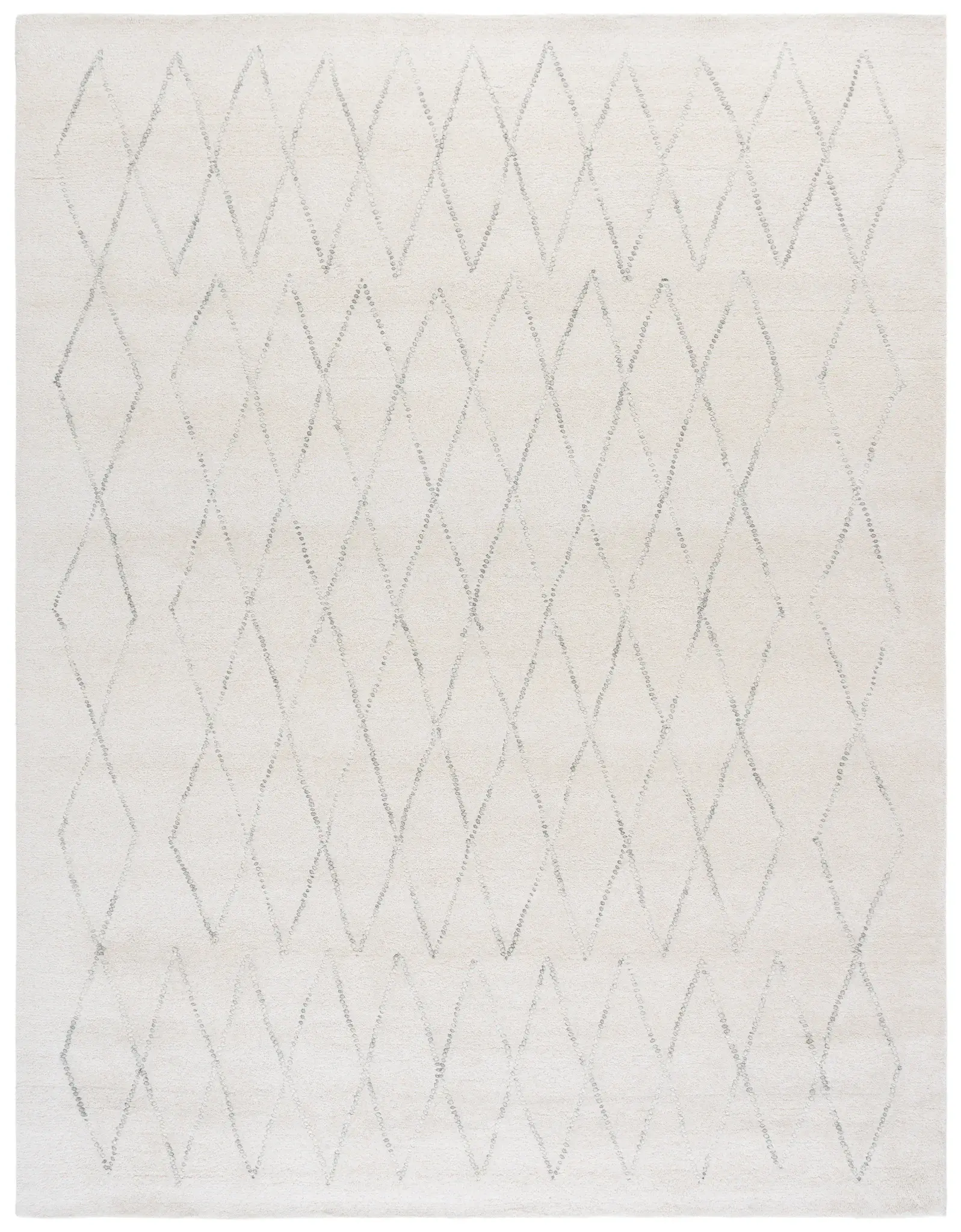 Harvest Diamond Lattice Hand-Tufted Wool Rug