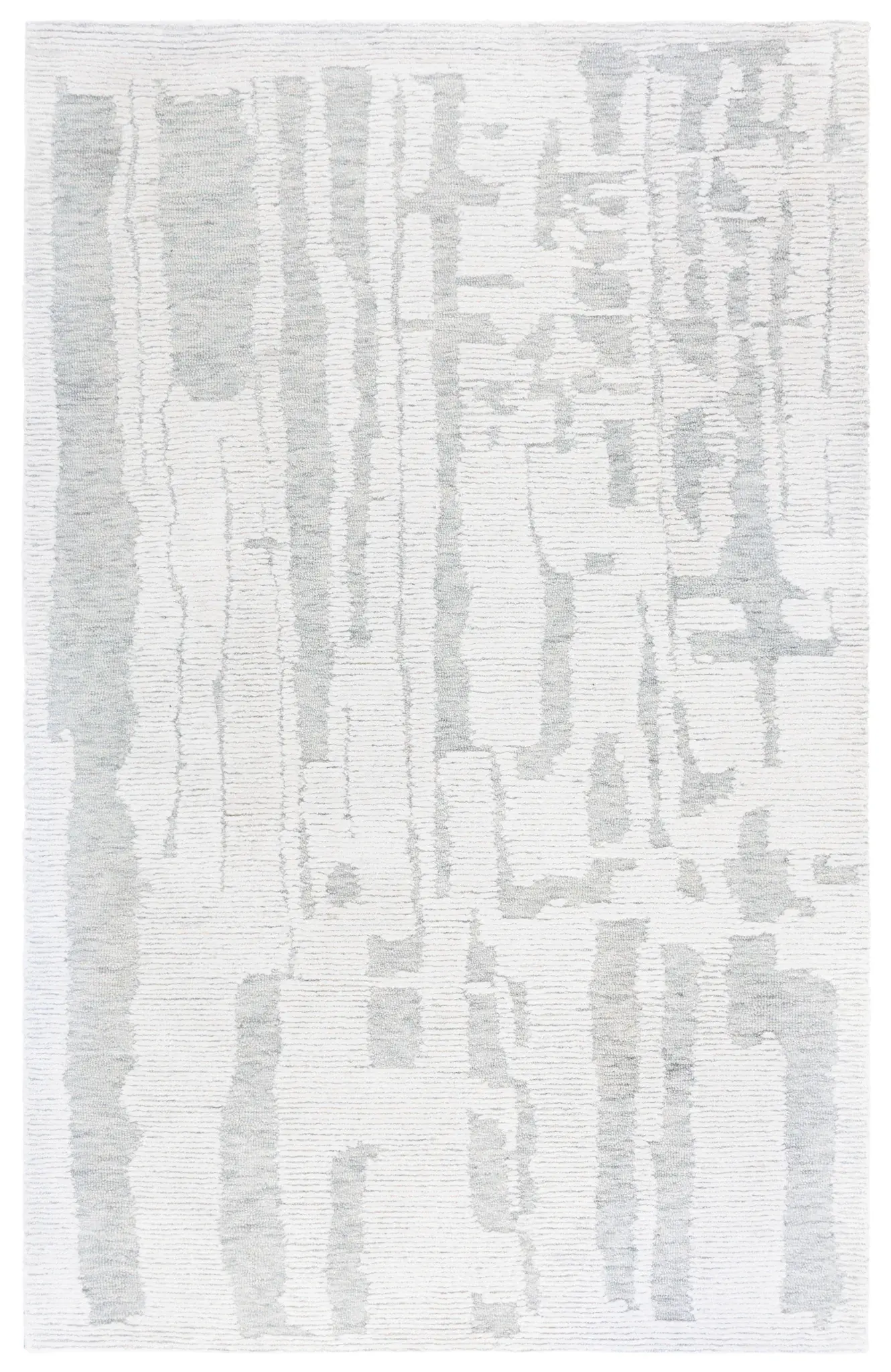 Harvest Abstract Linear Hand-Tufted Wool Rug