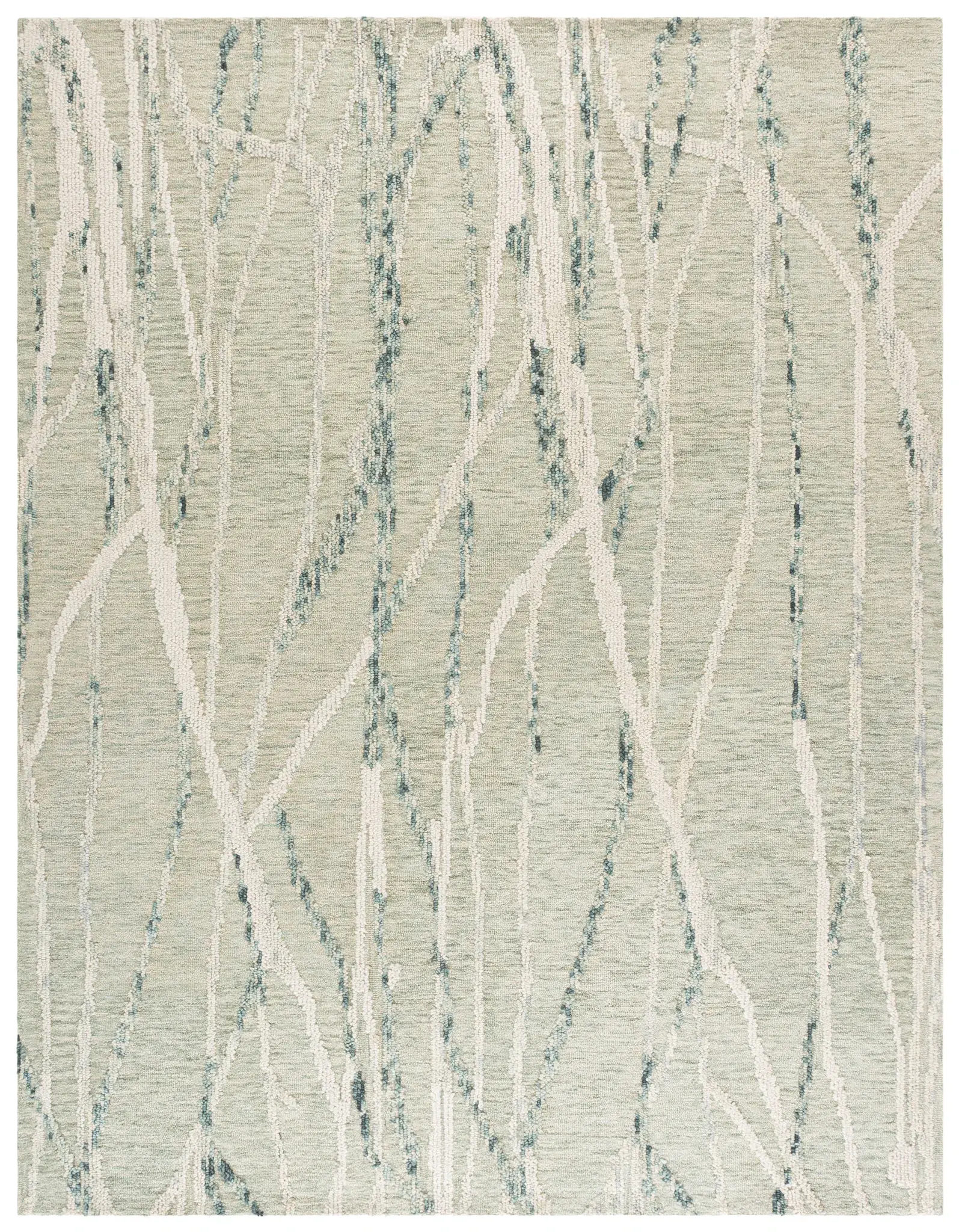 Harvest Branching Lines Hand-Tufted Wool Rug