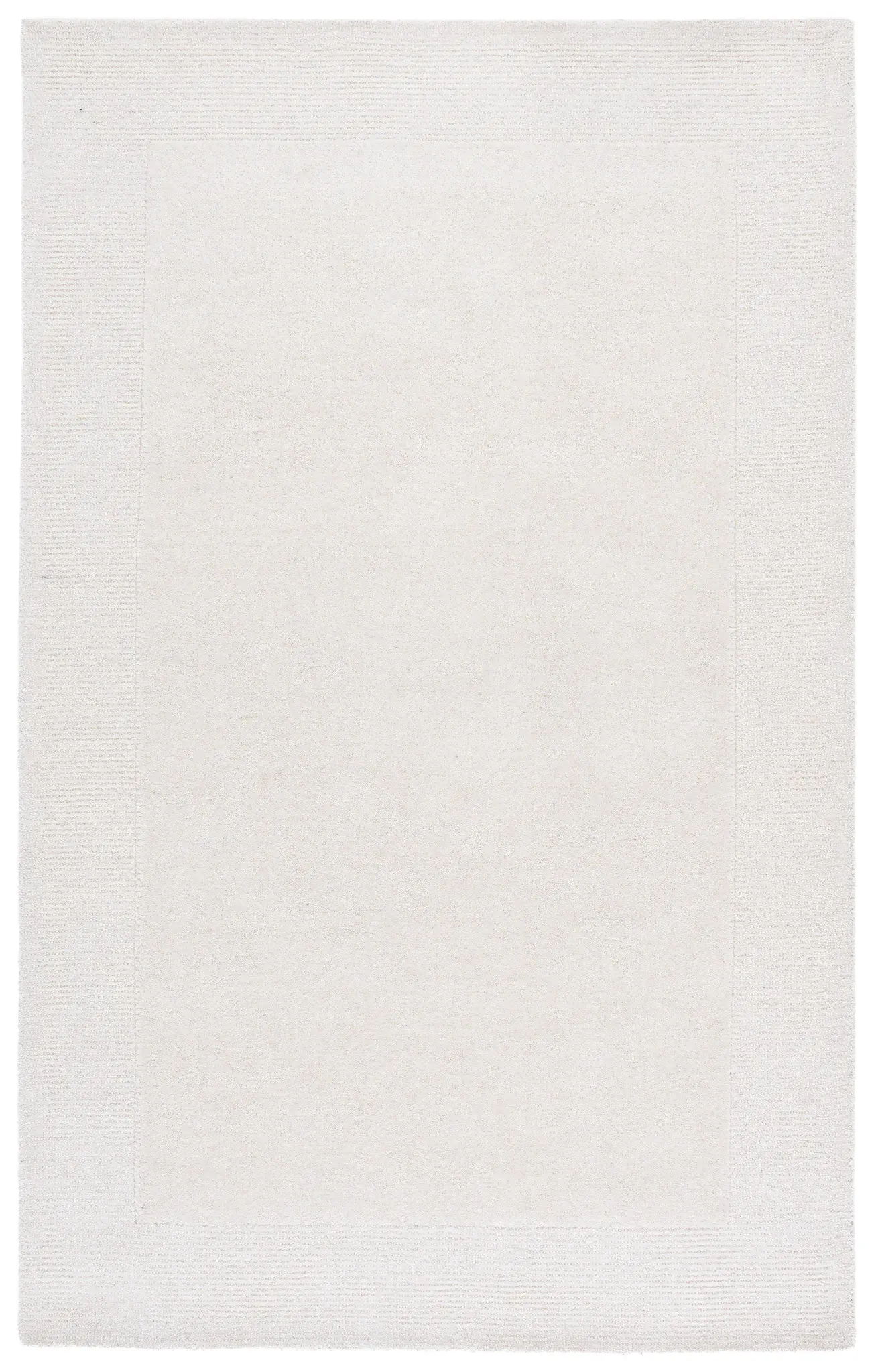 Harvest Ribbed Border Hand-Tufted Wool Rug