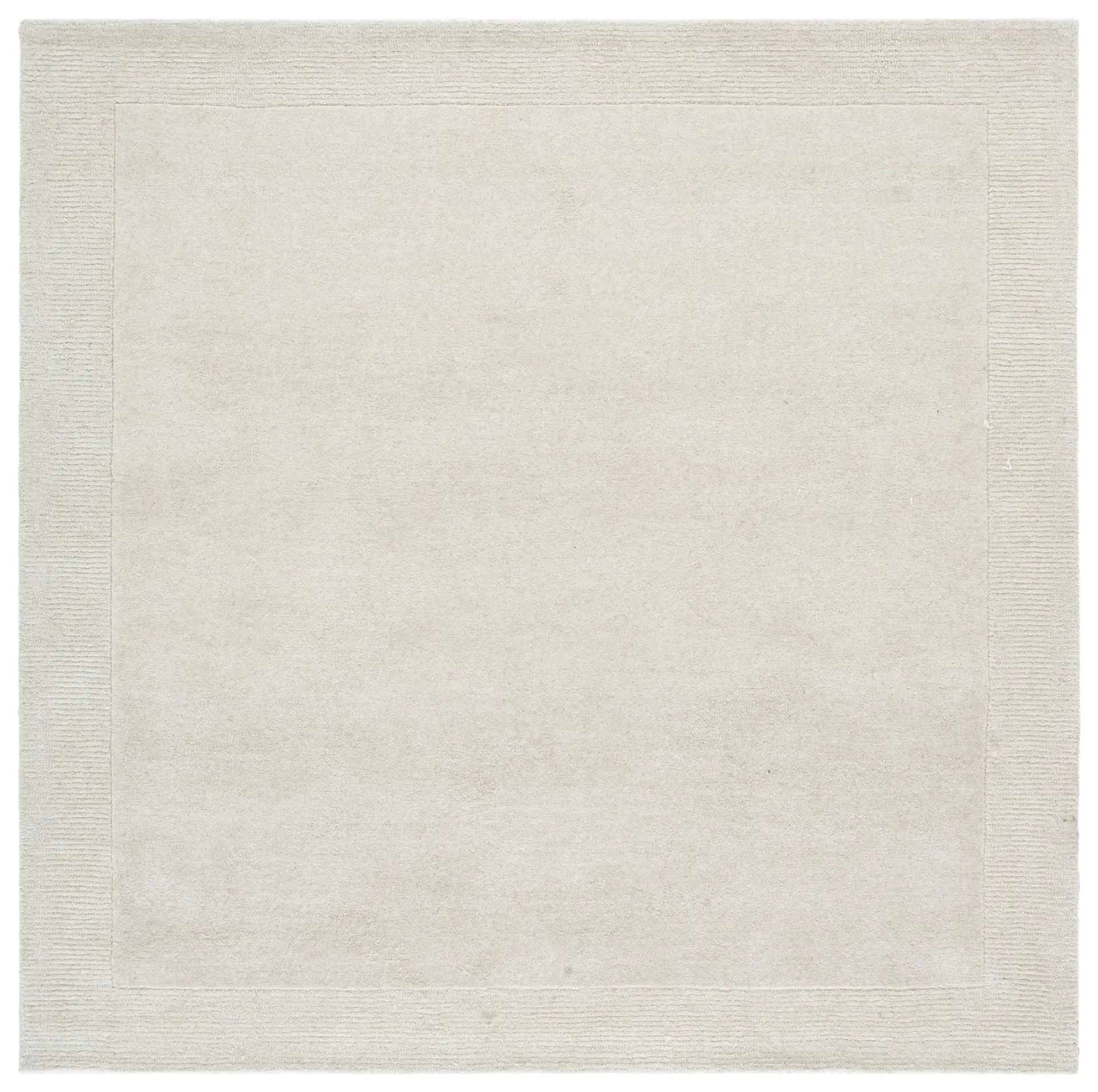 Harvest Ribbed Border Hand-Tufted Wool Rug