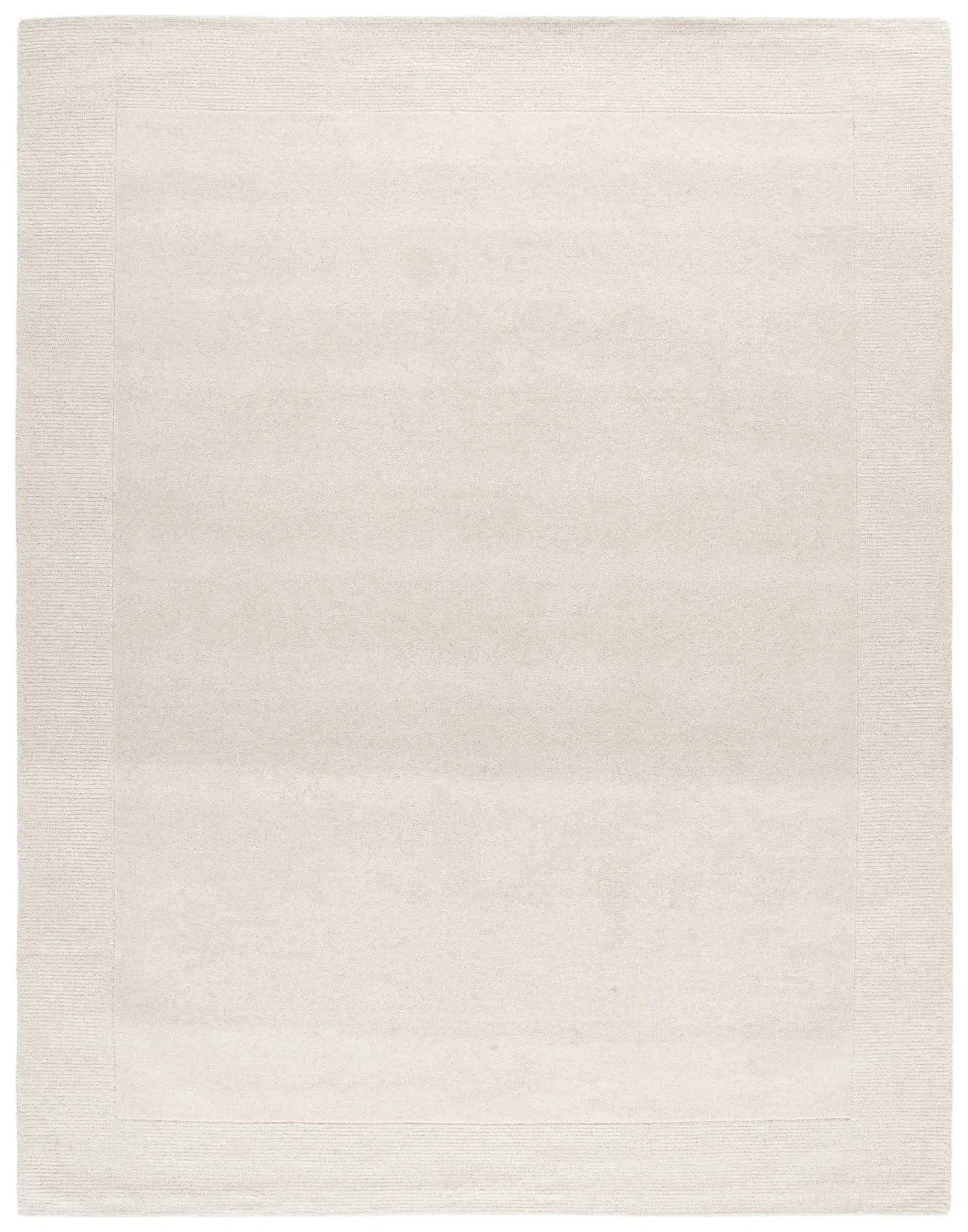 Harvest Ribbed Border Hand-Tufted Wool Rug
